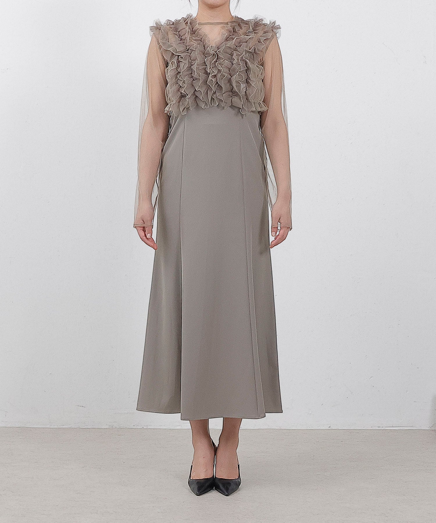 身長169cm / 着用 S<br>
普段着 L / 骨格ナチュラル