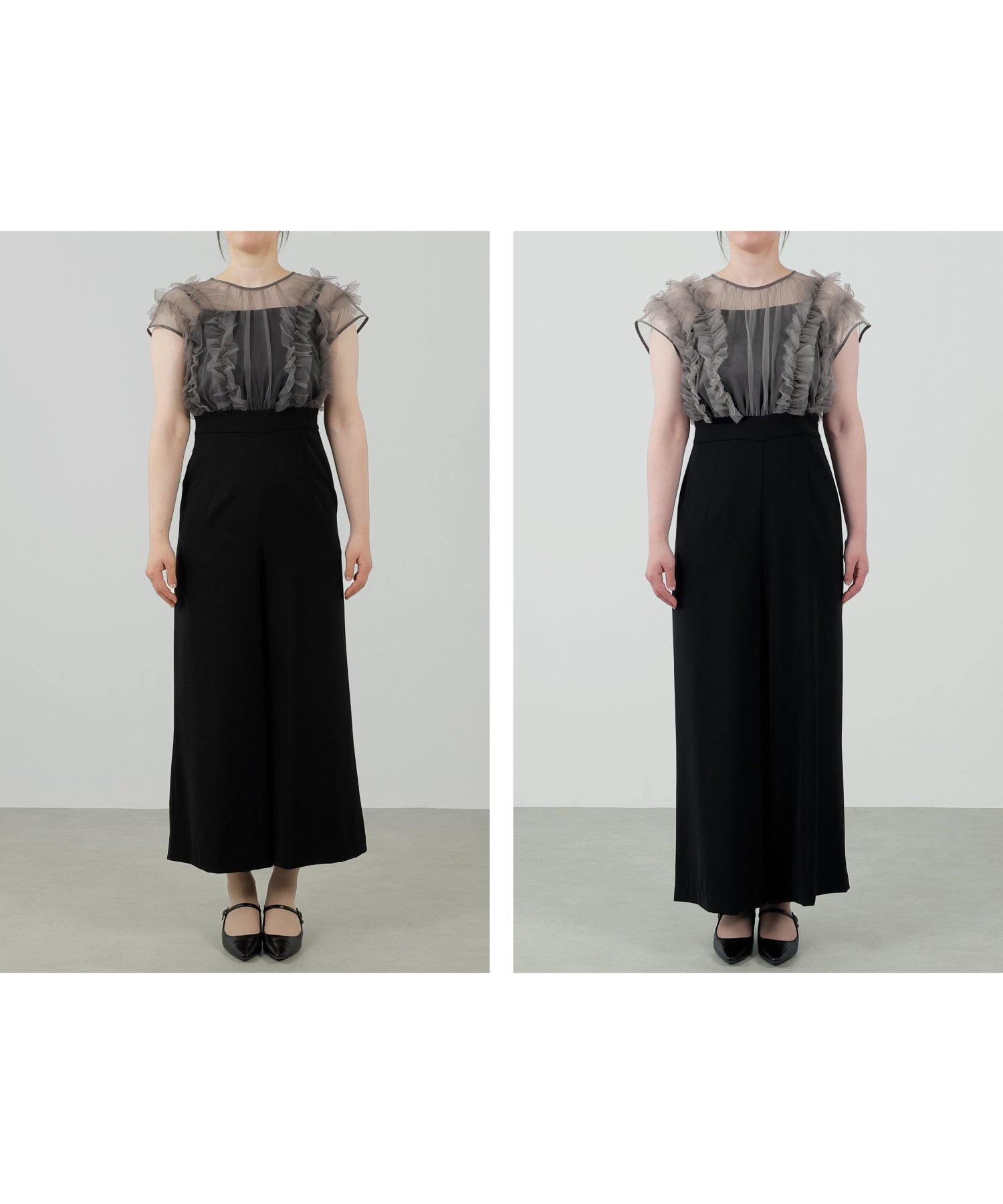 身長170cm / 普段着サイズ L / 着用サイズ 左M 右L