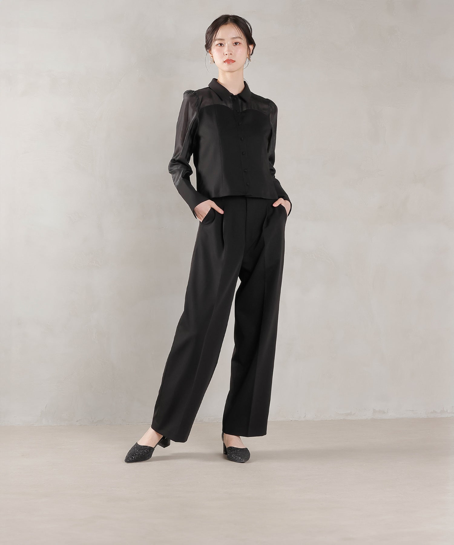 170cm / 着用 M / ブラック