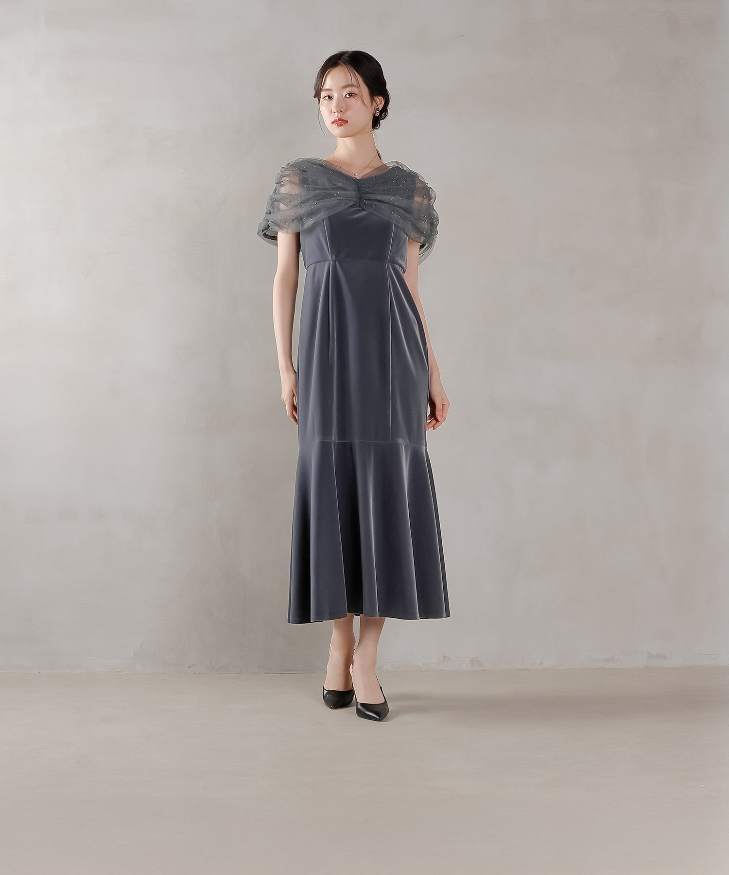 170cm / 着用 M / チャコールグレー