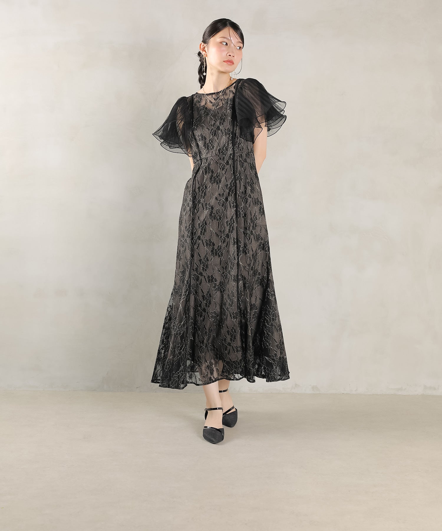 167cm / 着用 M / ブラック