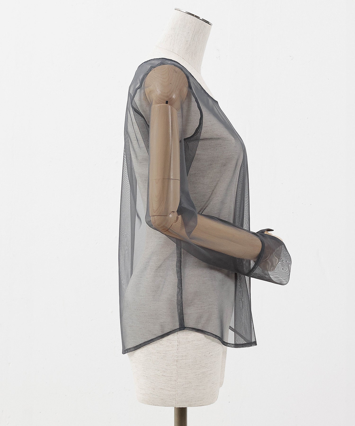 ボンディングレース オールインワン パンツドレス シアートップス 2点セット