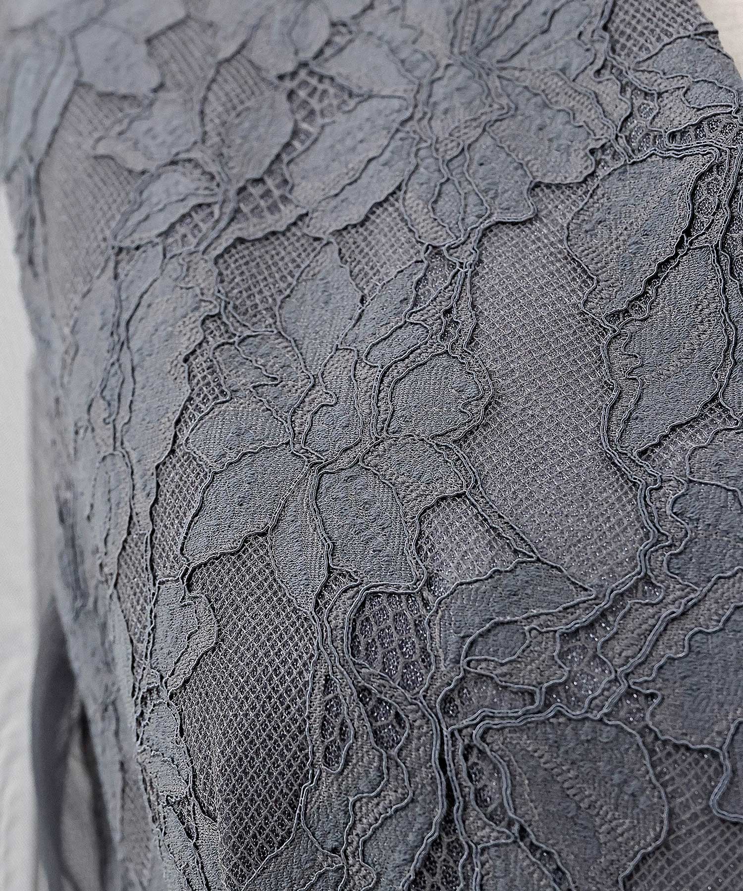 ボンディングレース オールインワン パンツドレス シアートップス 2点セット