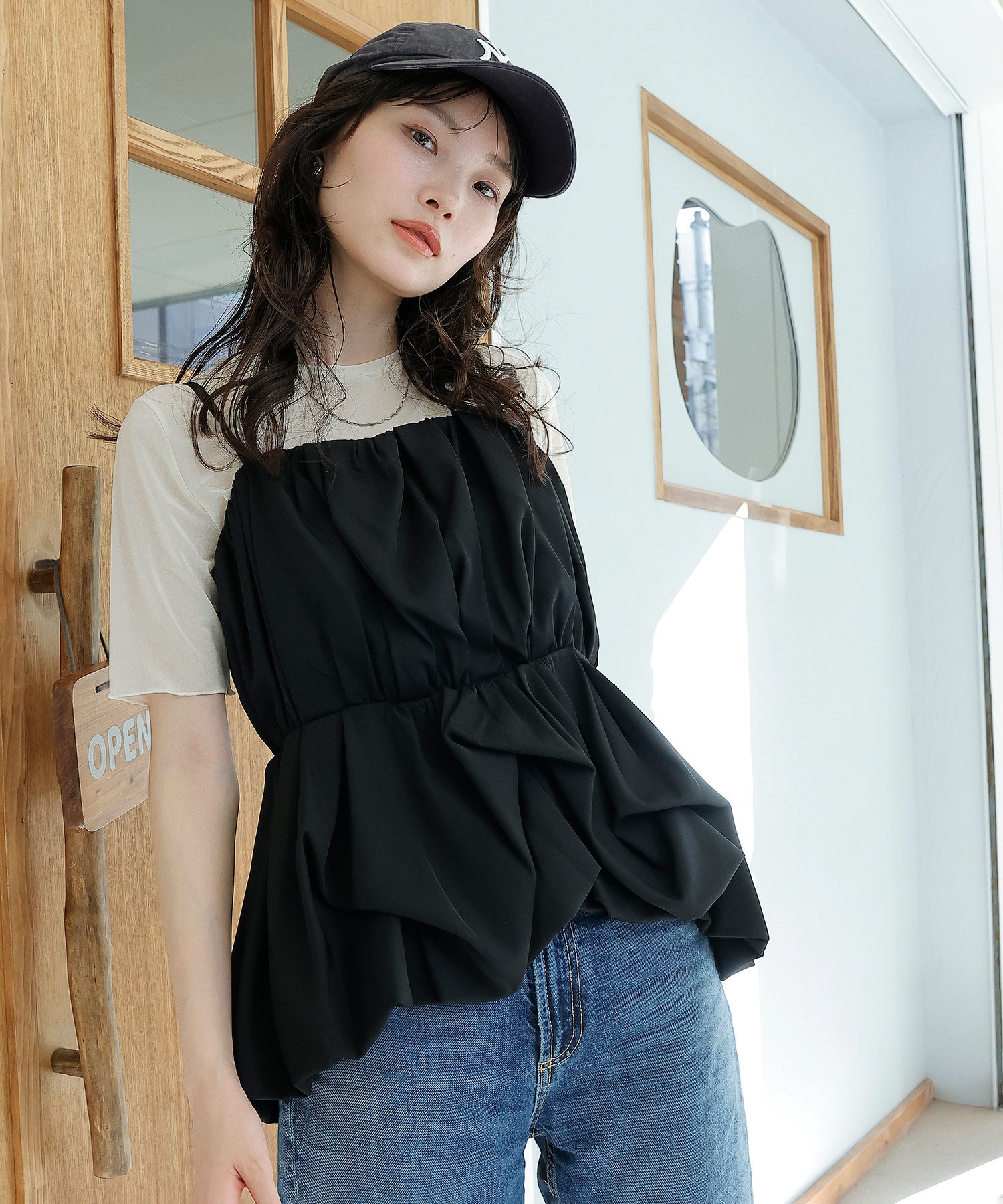 レーストップス キャミビスチェ パンツドレス 3点セット 結婚式