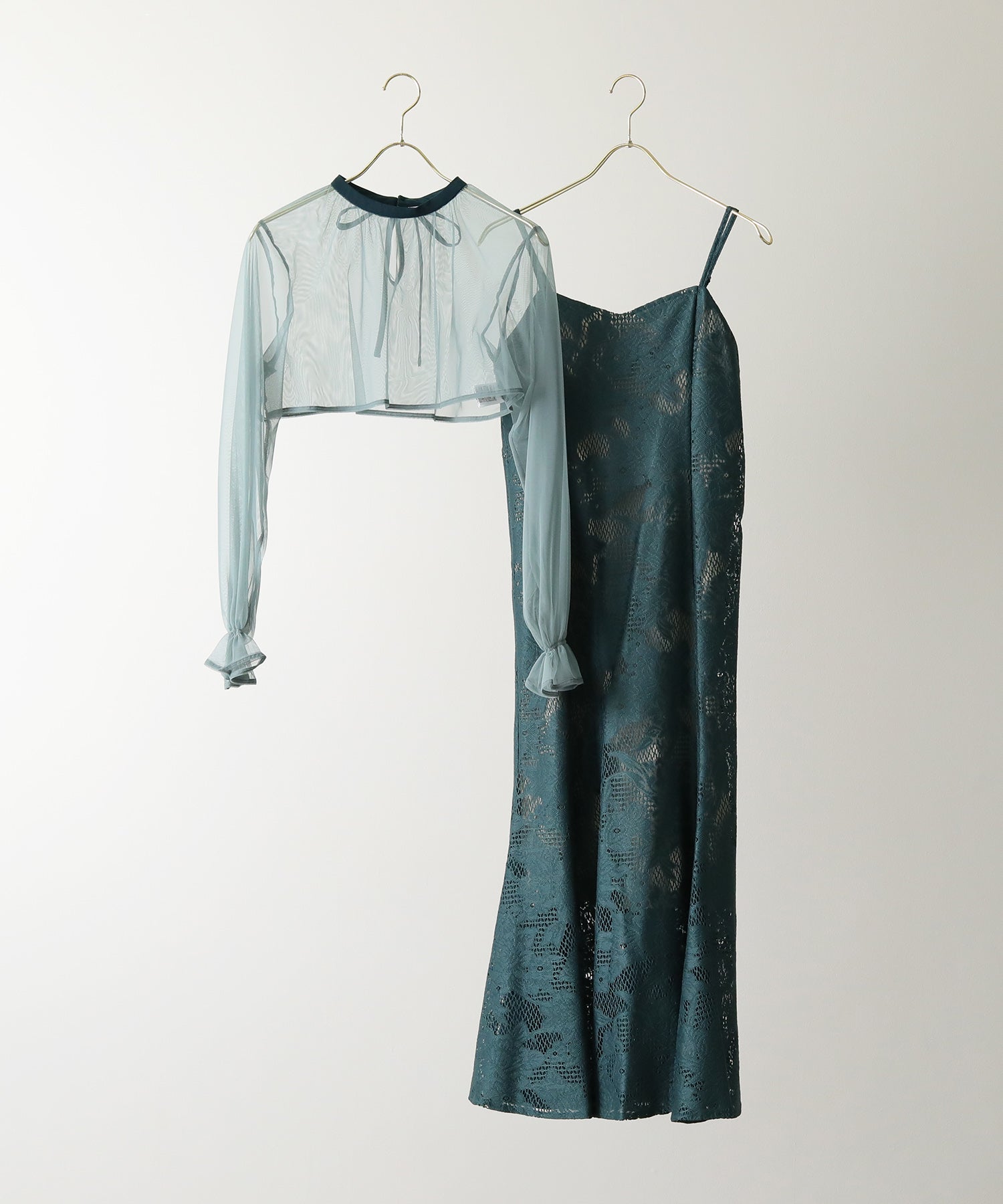UNIF シフォン ロングドレスフォーマル/ドレス