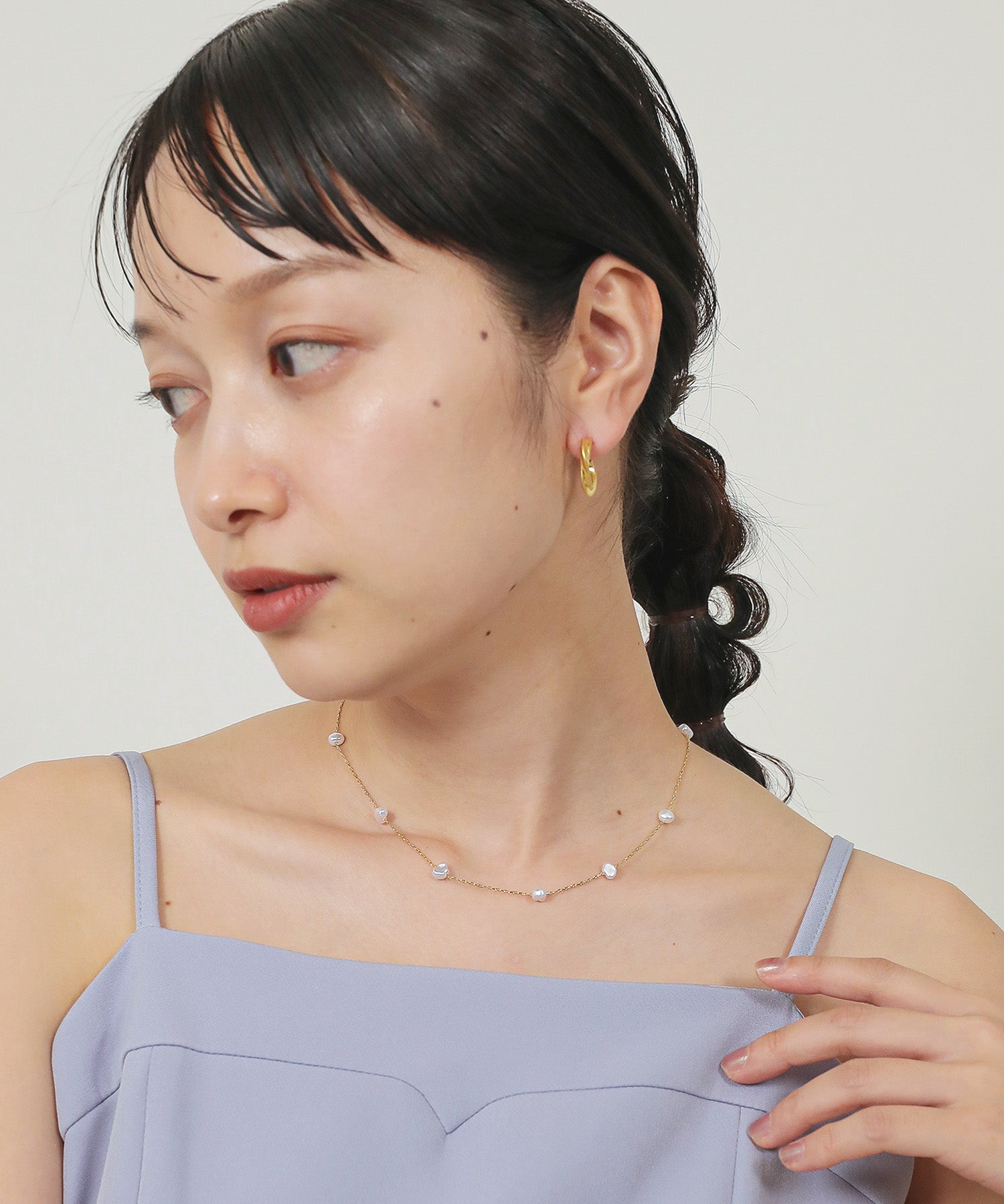パール 華奢 １連 上品 ネックレス パーティー 結婚式 お呼ばれ