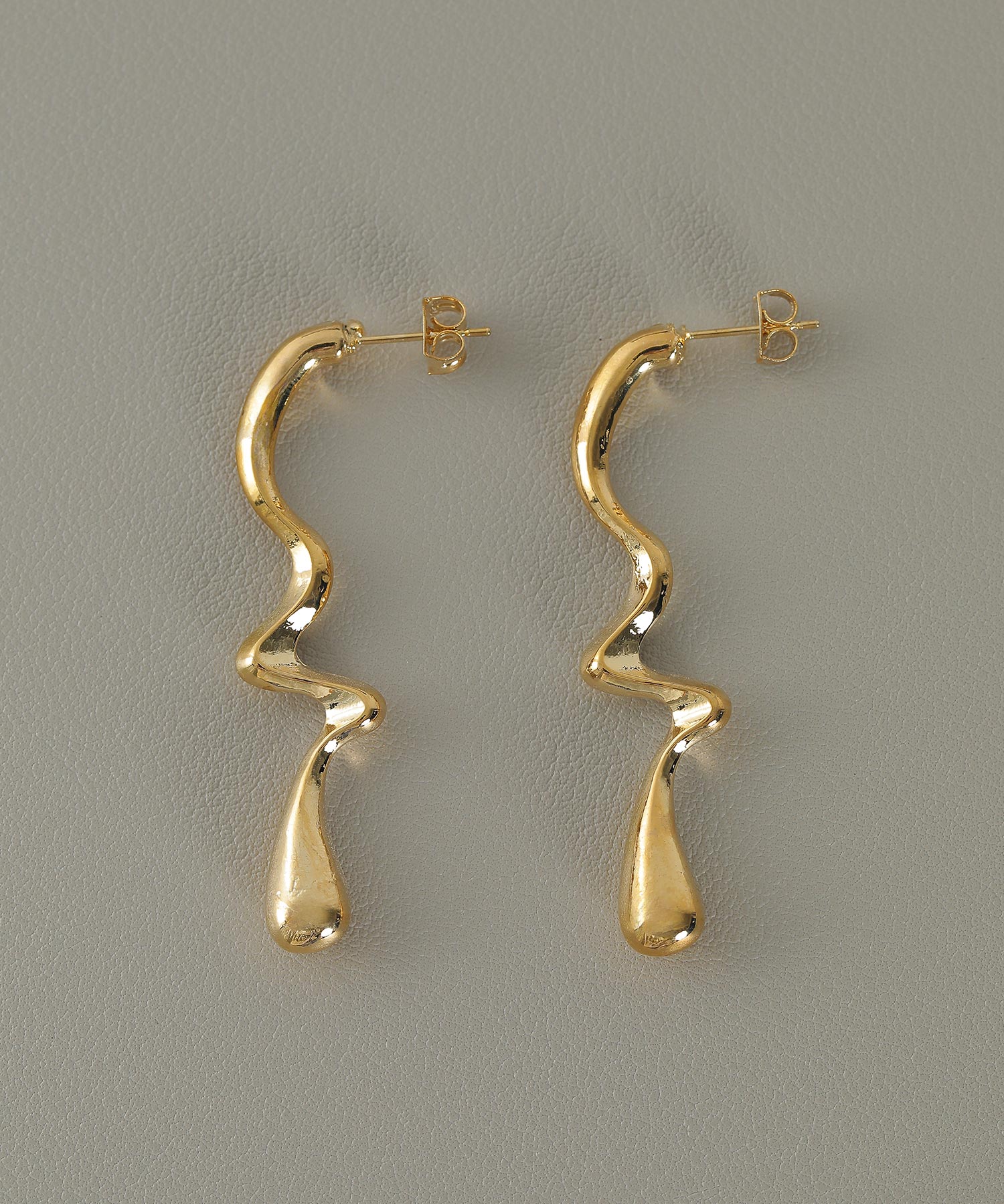 ニュアンス ロング ピアス