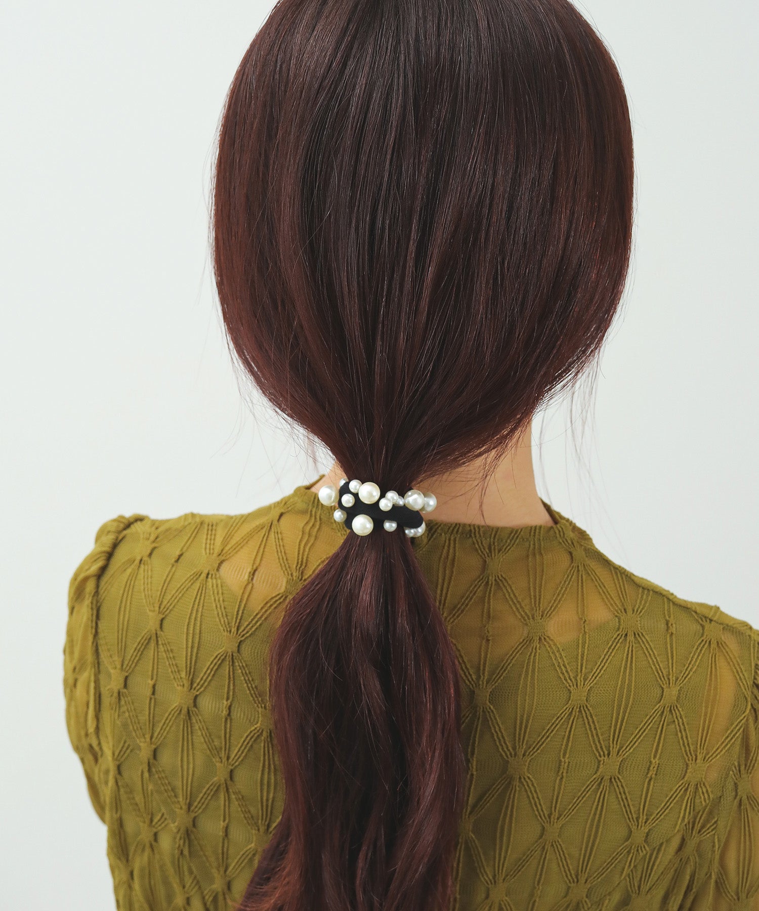 ランダム パール ヘアゴム