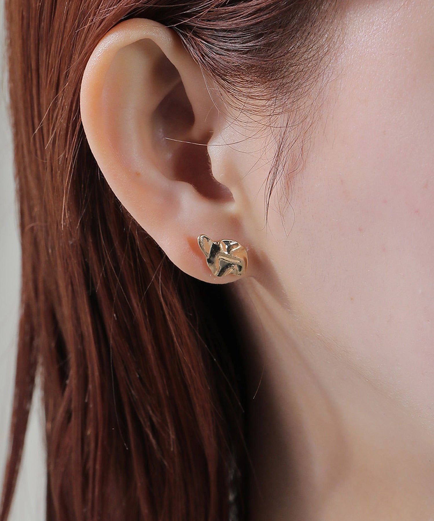 ４個セット メタル マット ピアス