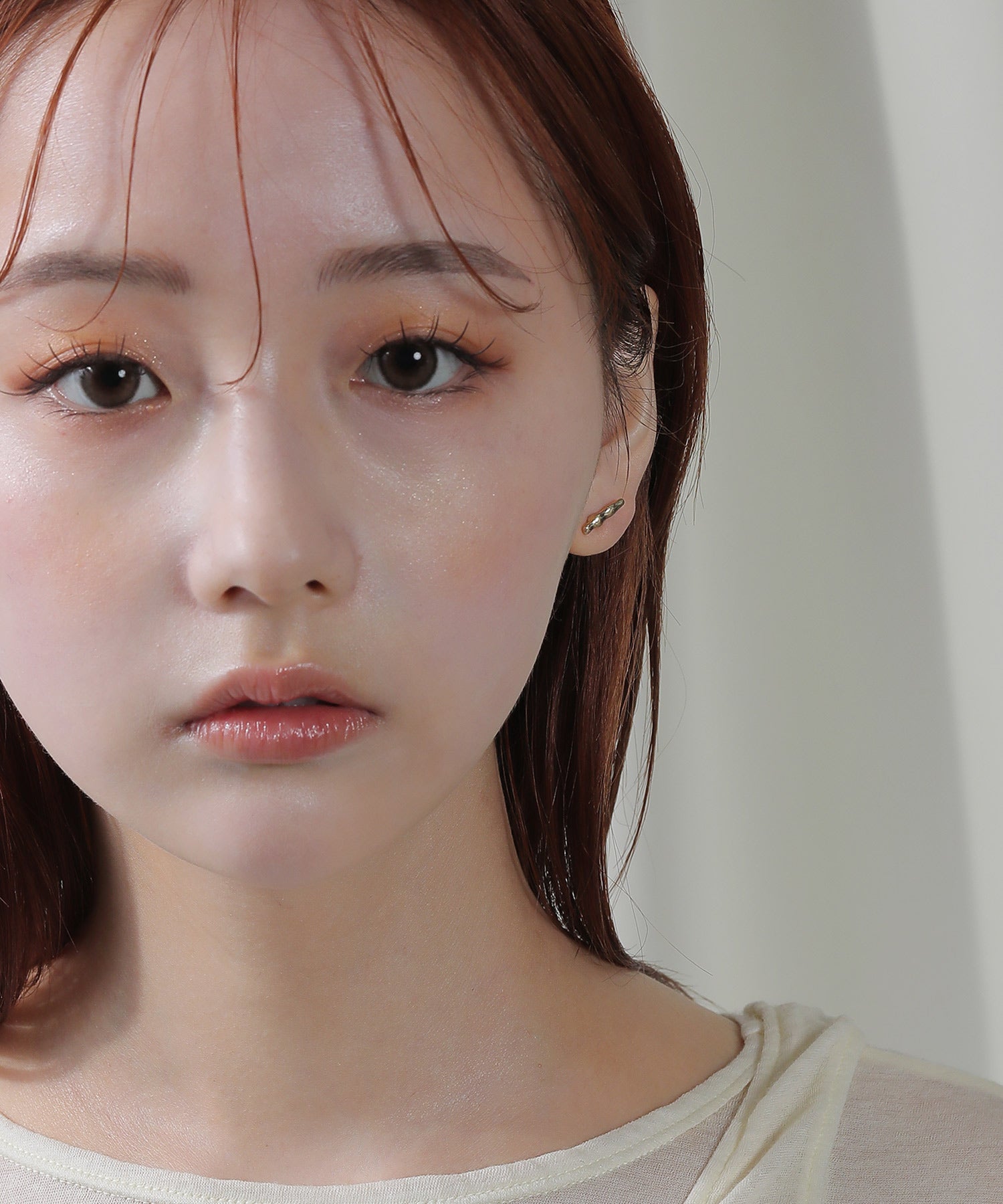 ４個セット メタル マット ピアス