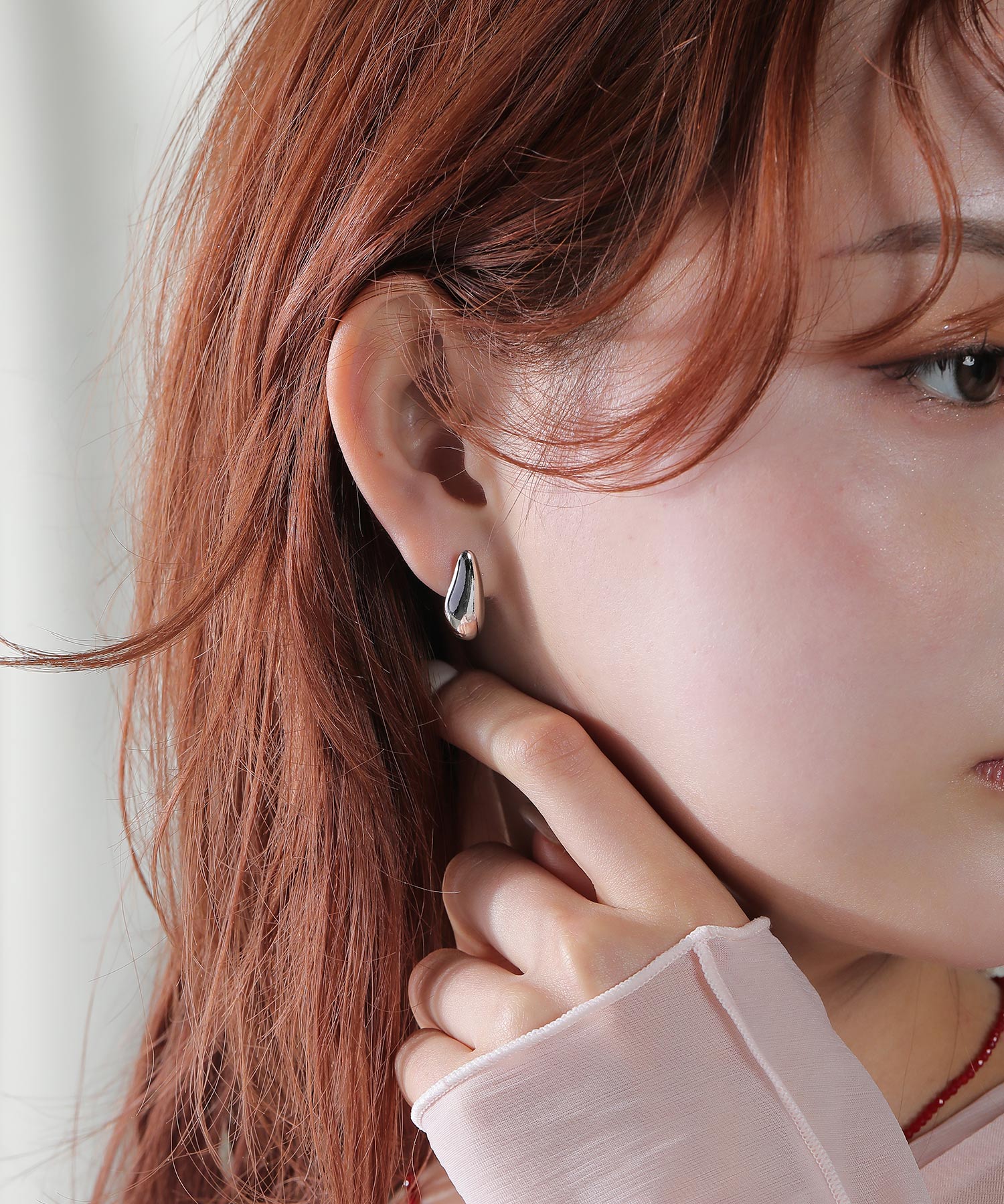 ニュアンス ぷっくり ピアス