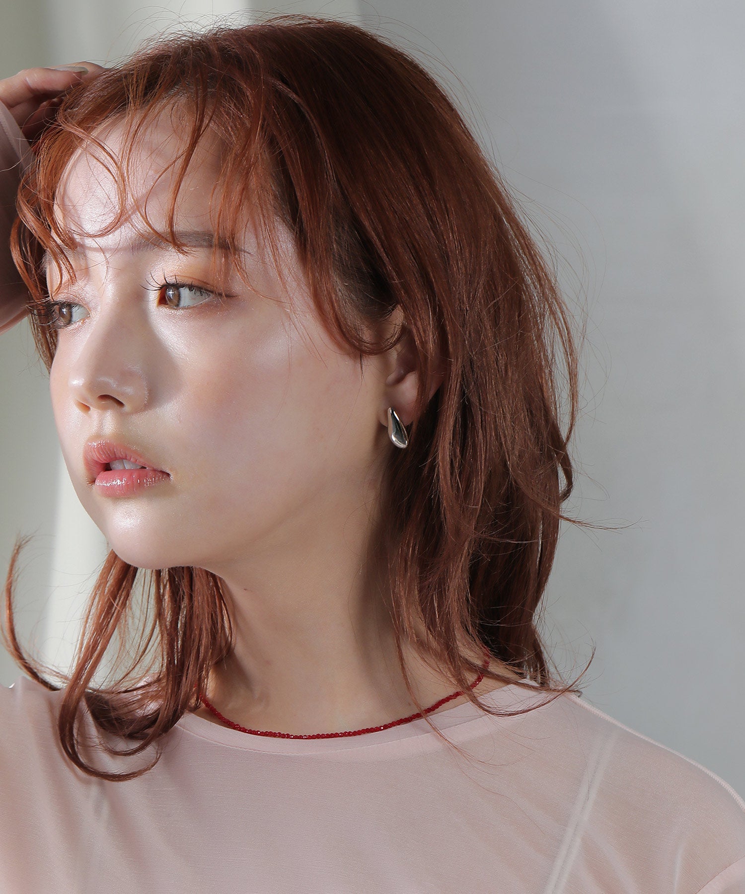 ニュアンス ぷっくり ピアス