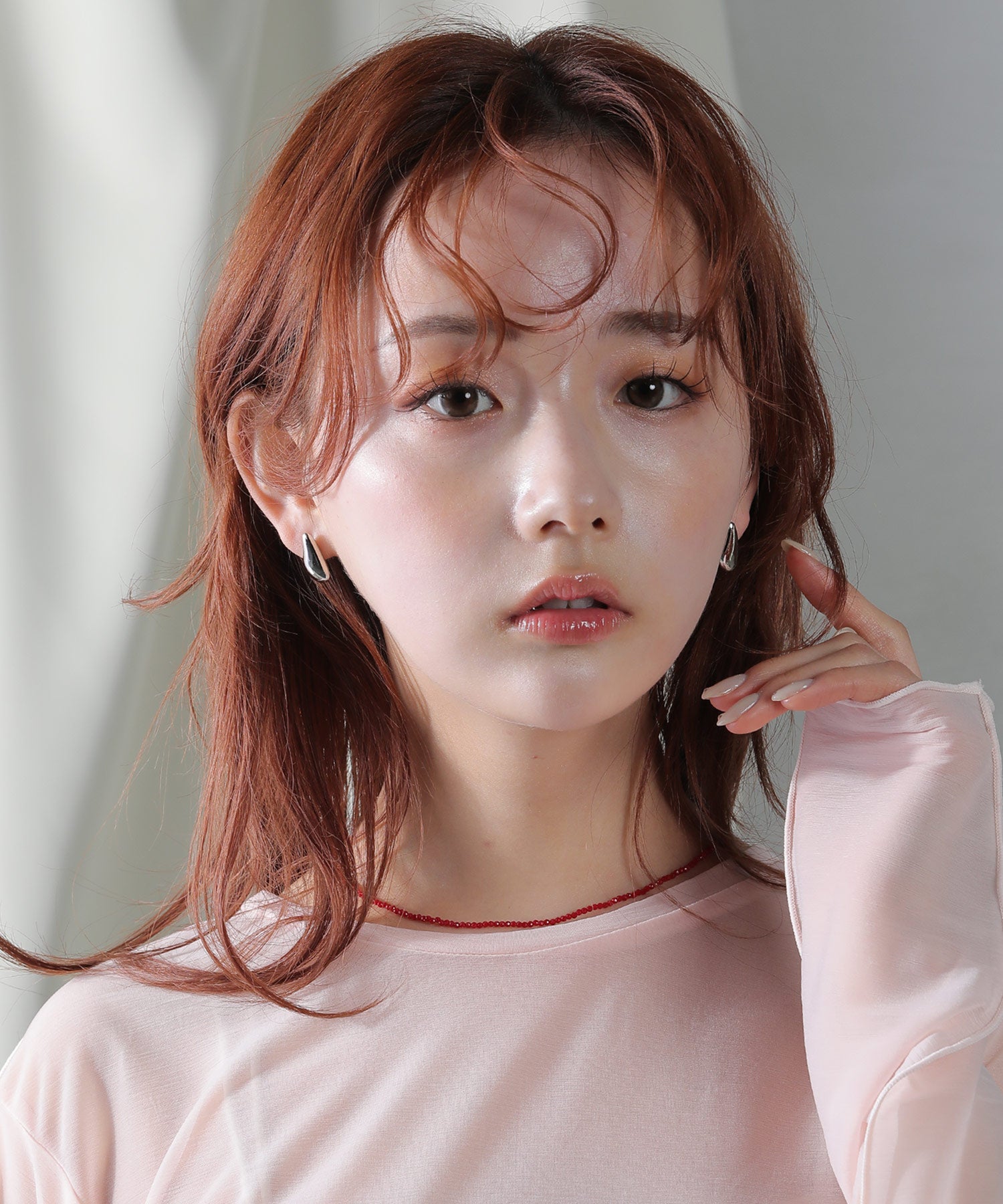 ニュアンス ぷっくり ピアス