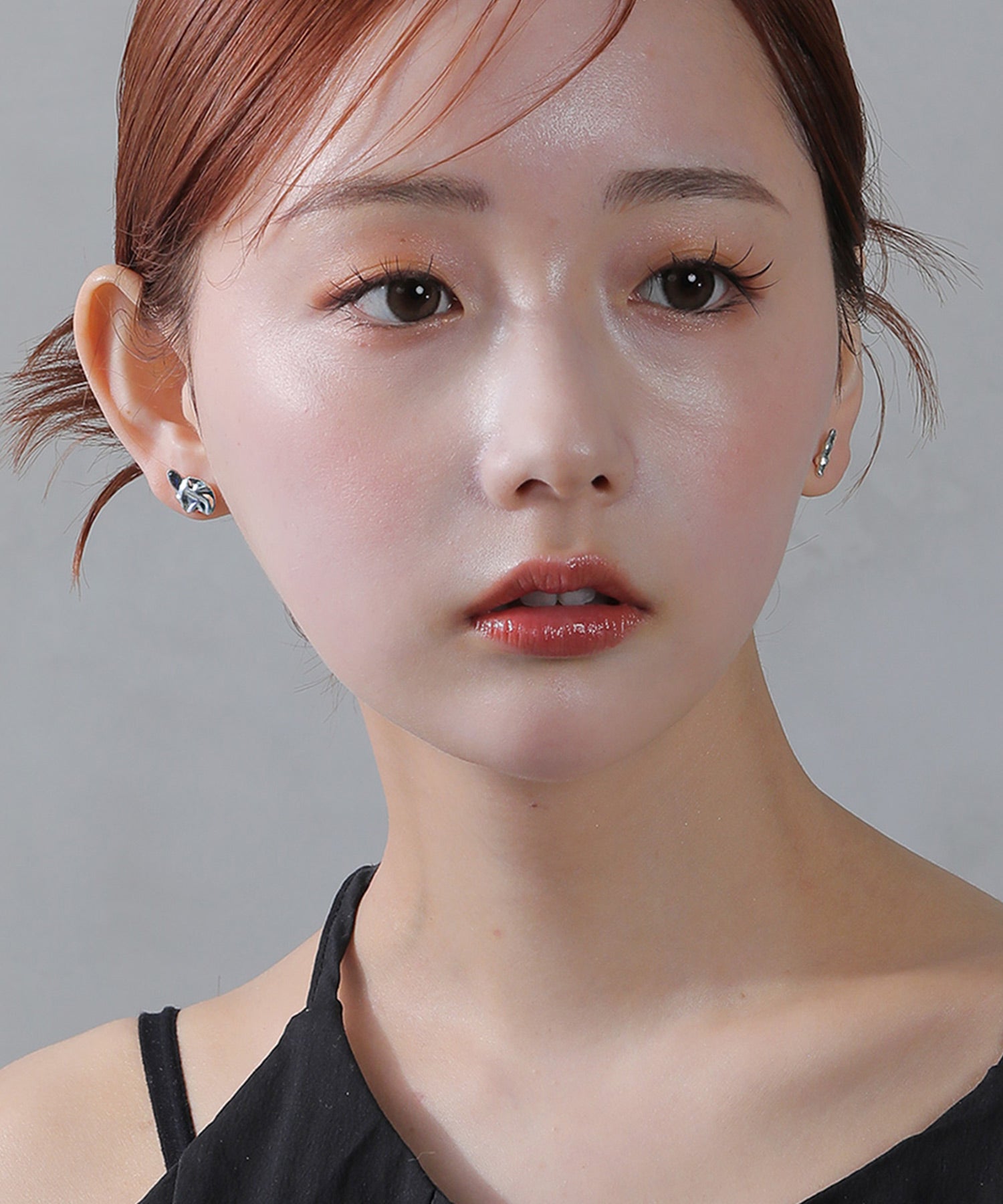 ４個セット メタル マット ピアス