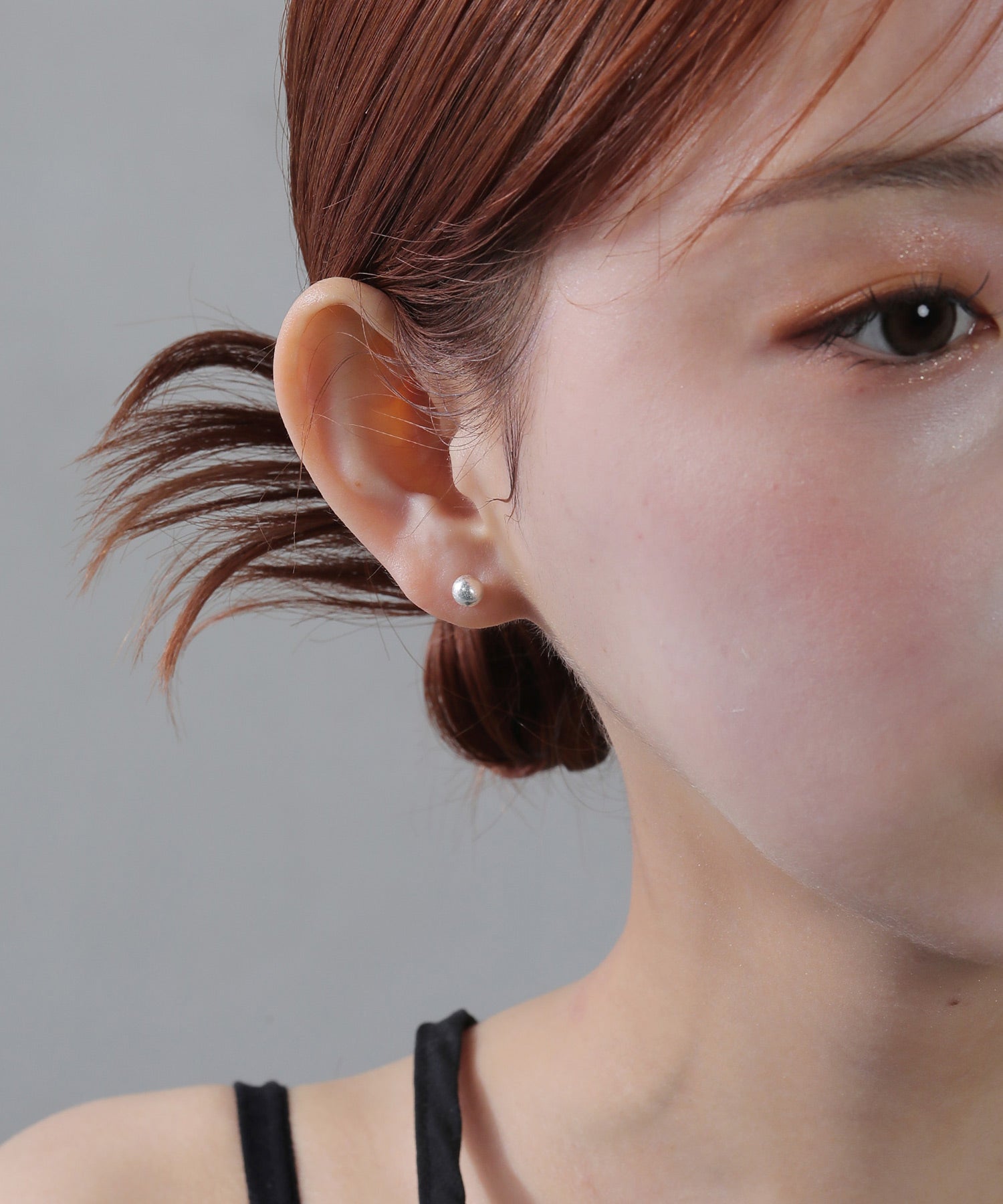 ４個セット メタル マット ピアス