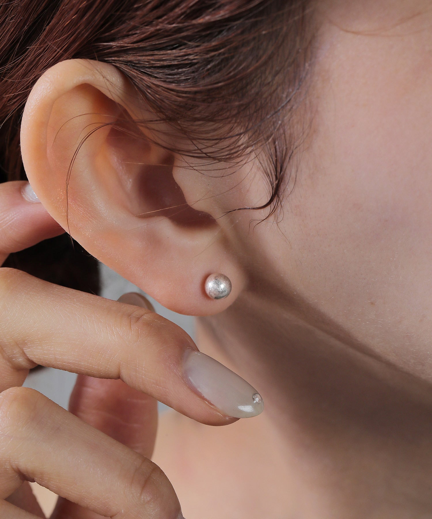 ４個セット メタル マット ピアス