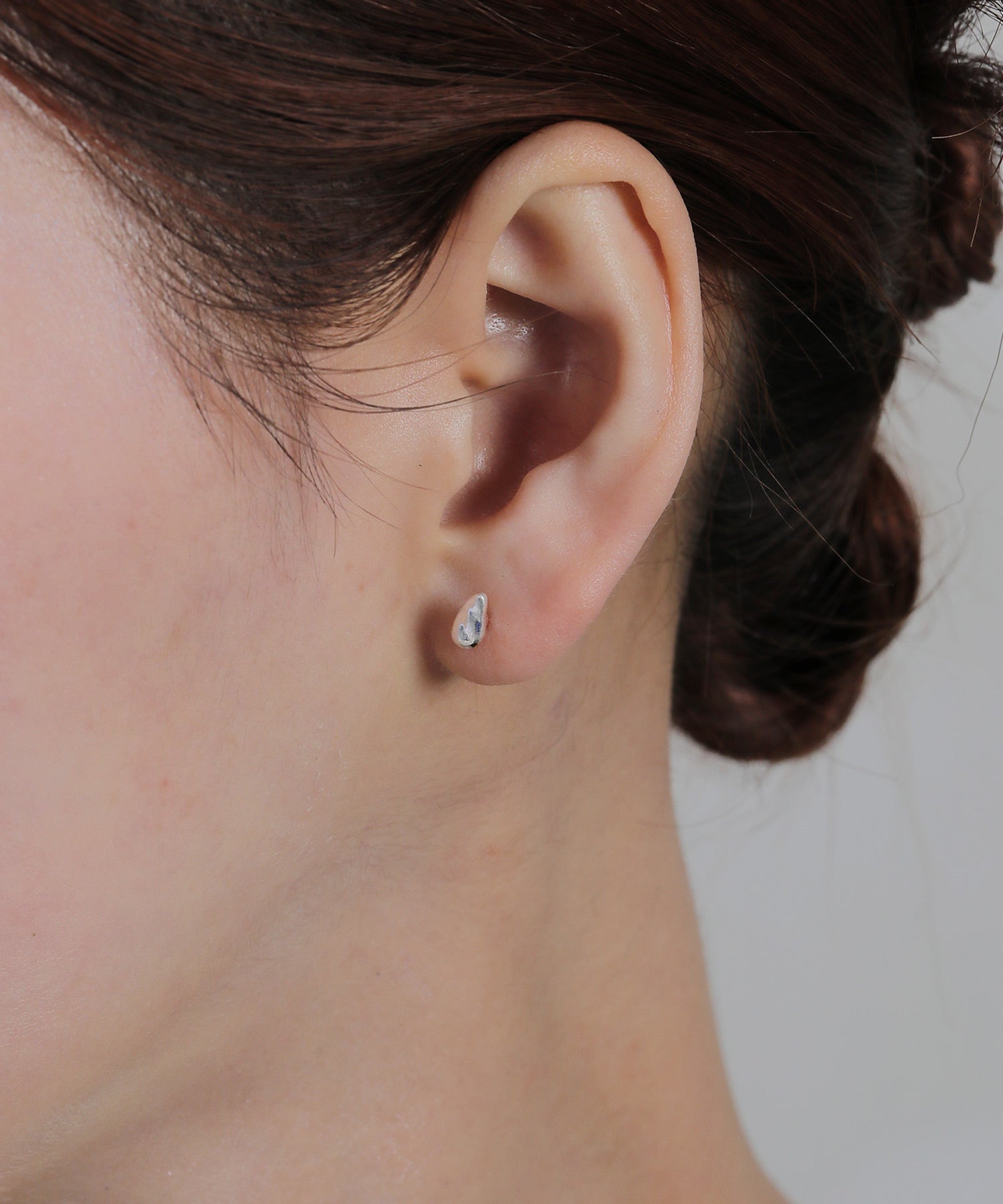 ４個セット メタル マット ピアス