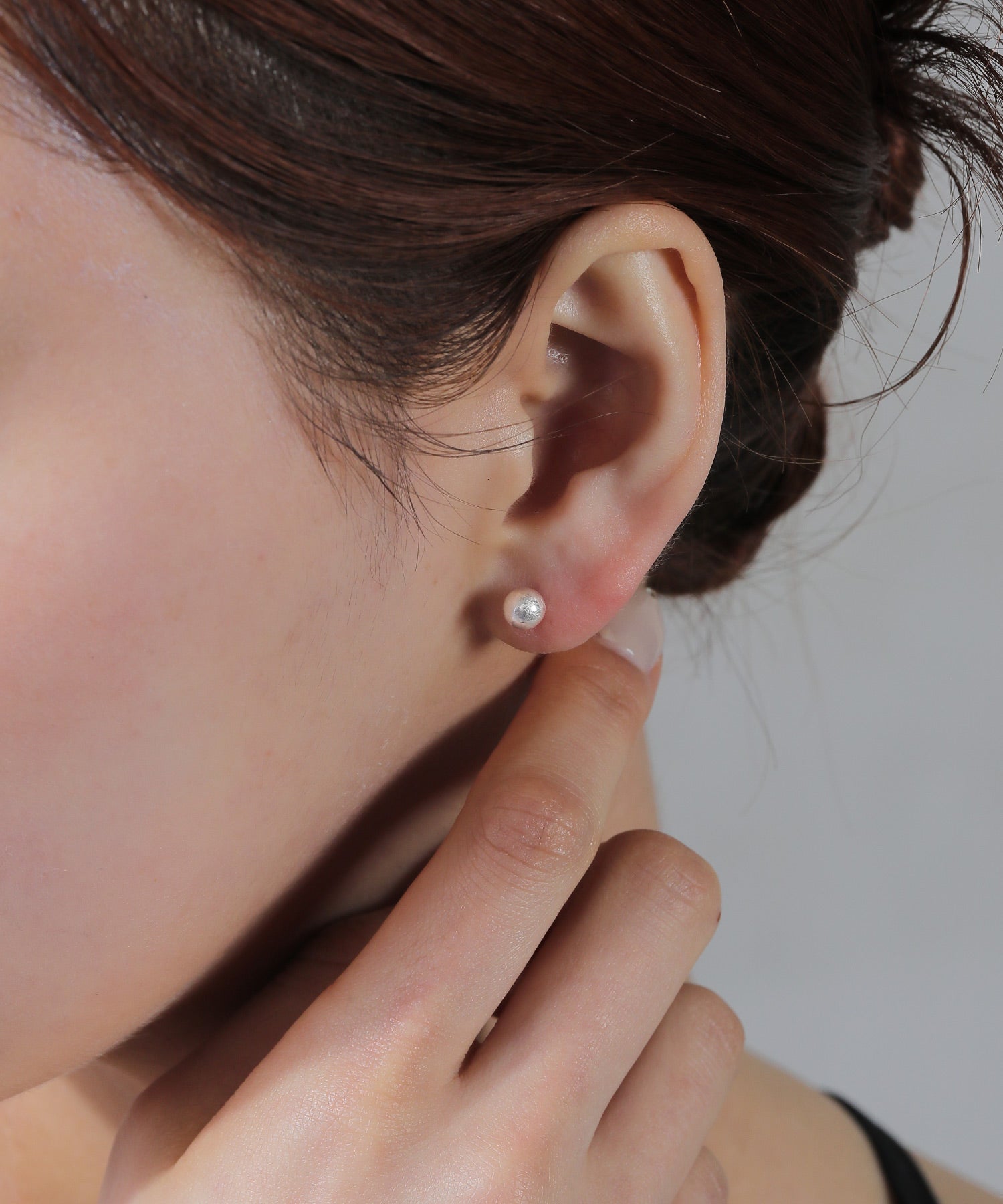 ４個セット メタル マット ピアス