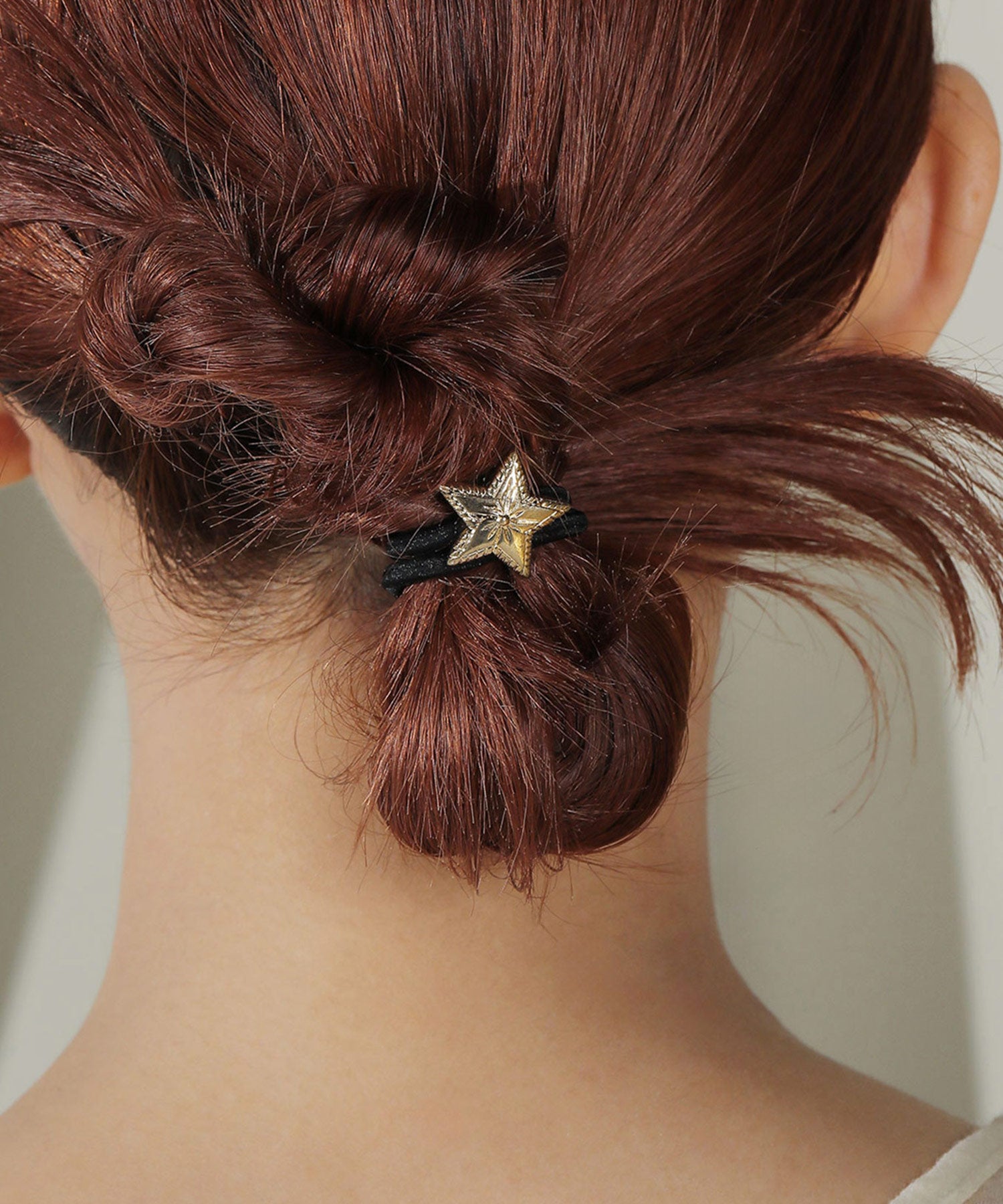スターモチーフ 星 ヘアゴム
