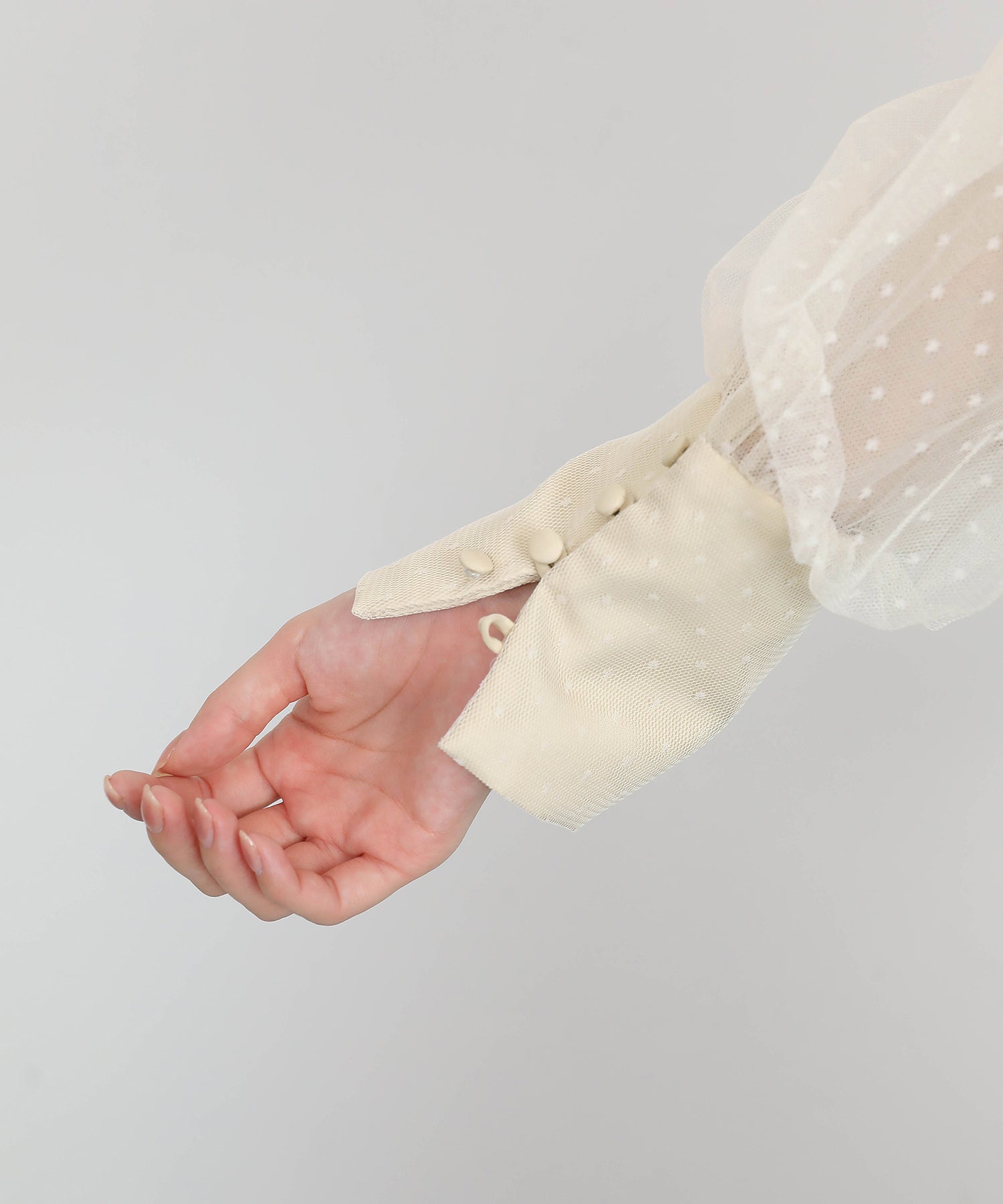 ドットチュールフリルトップス ダブルストラップキャミワンピ 2点セット パーティー ドレス