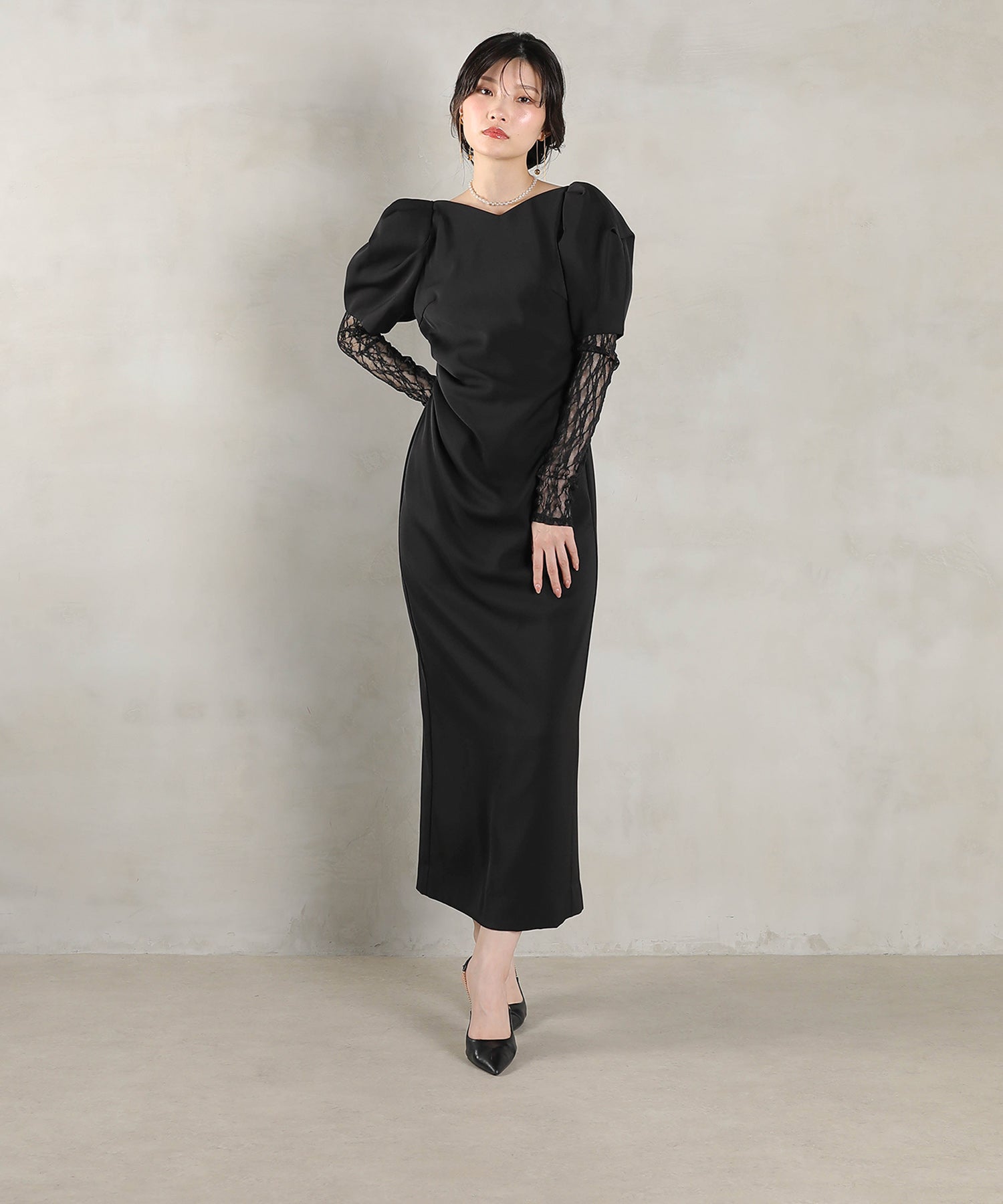 167cm / 着用 M / ブラック