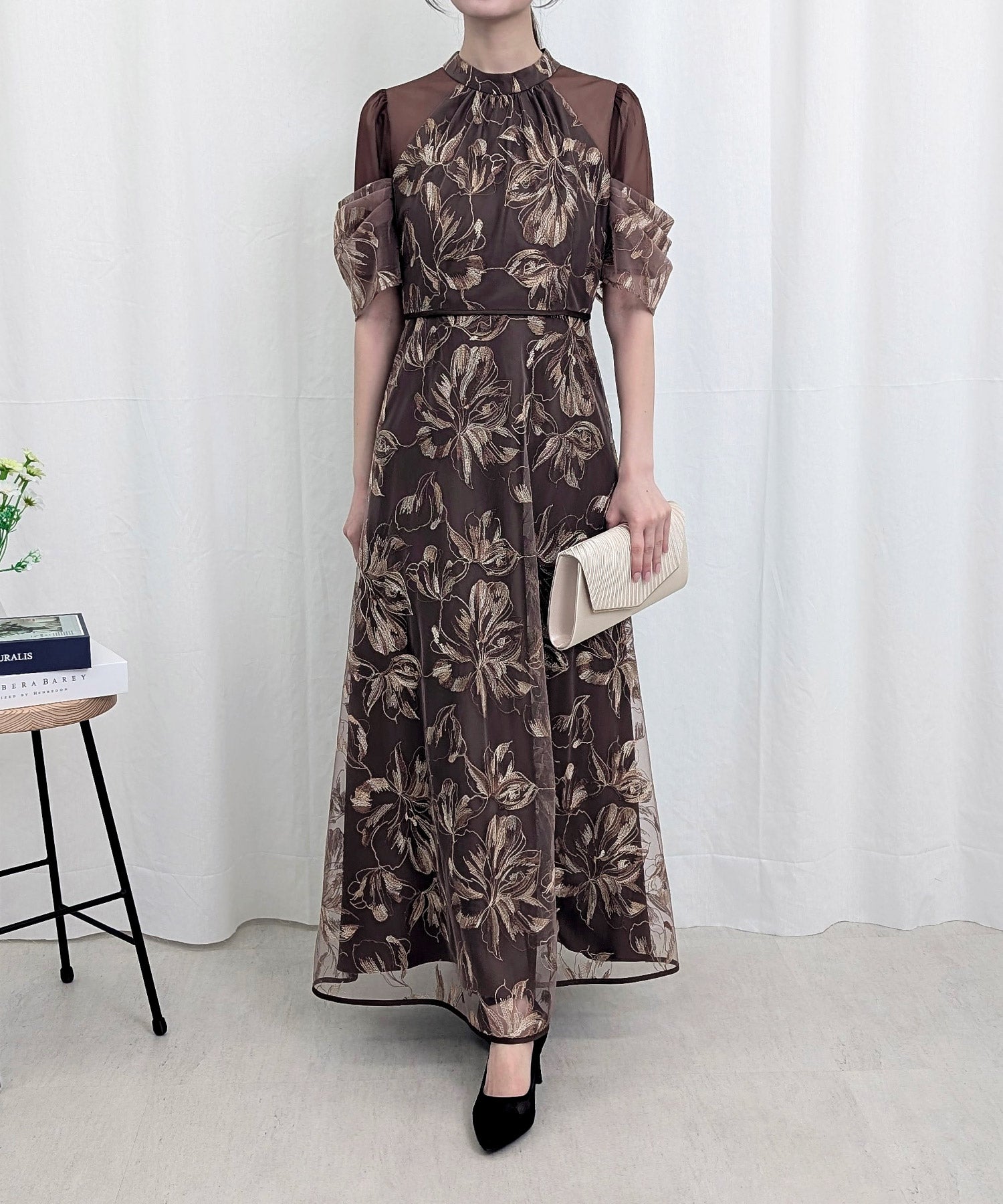 身長 154cm / 着用 M<br>
普段着 SS or S / 骨格ウェーブ