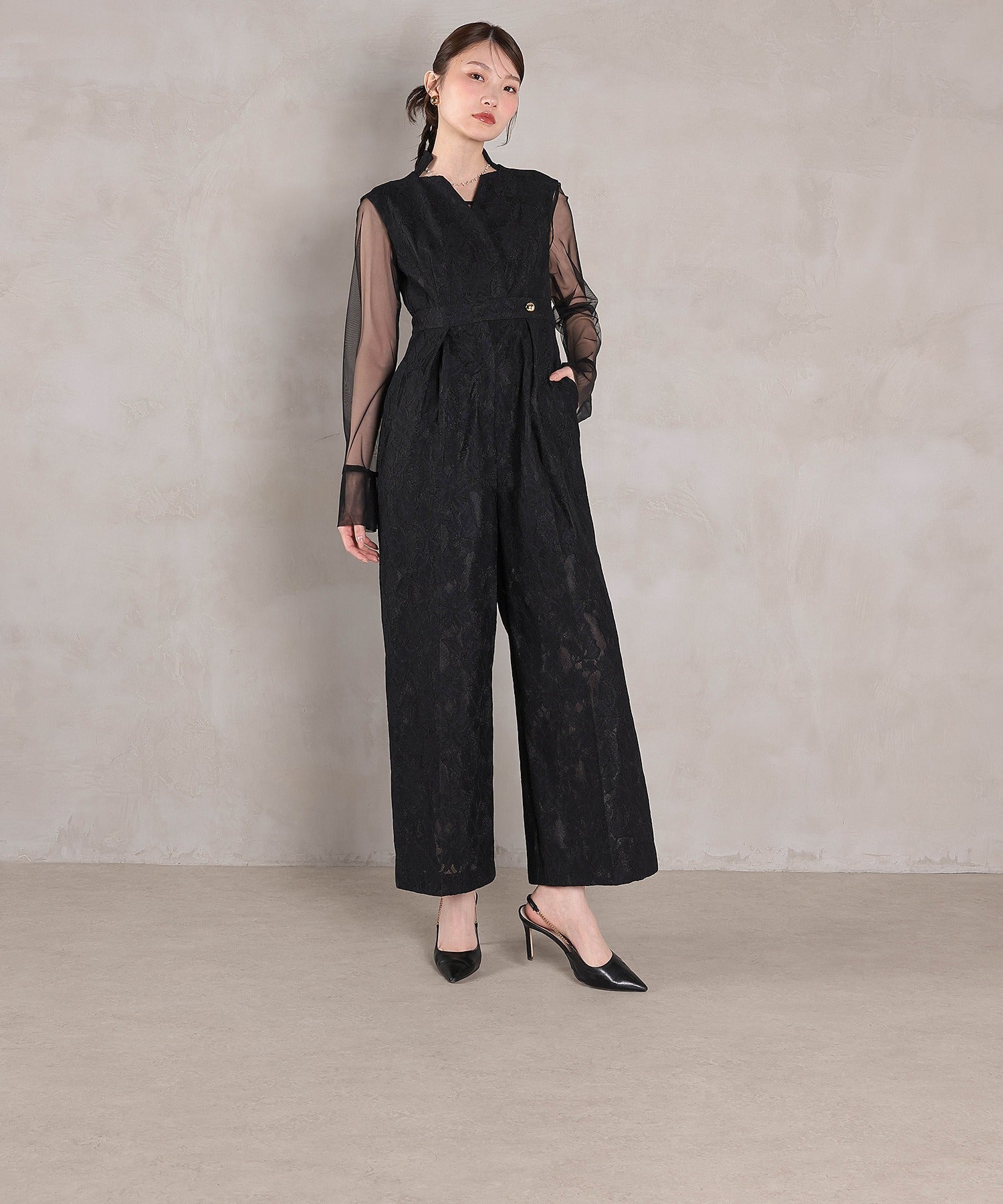 167cm / 着用 M / ブラック