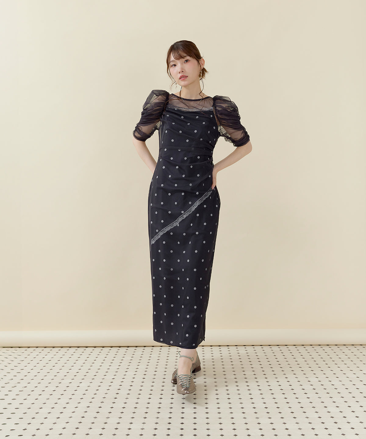167cm / 着用 M /  チャコールグレー