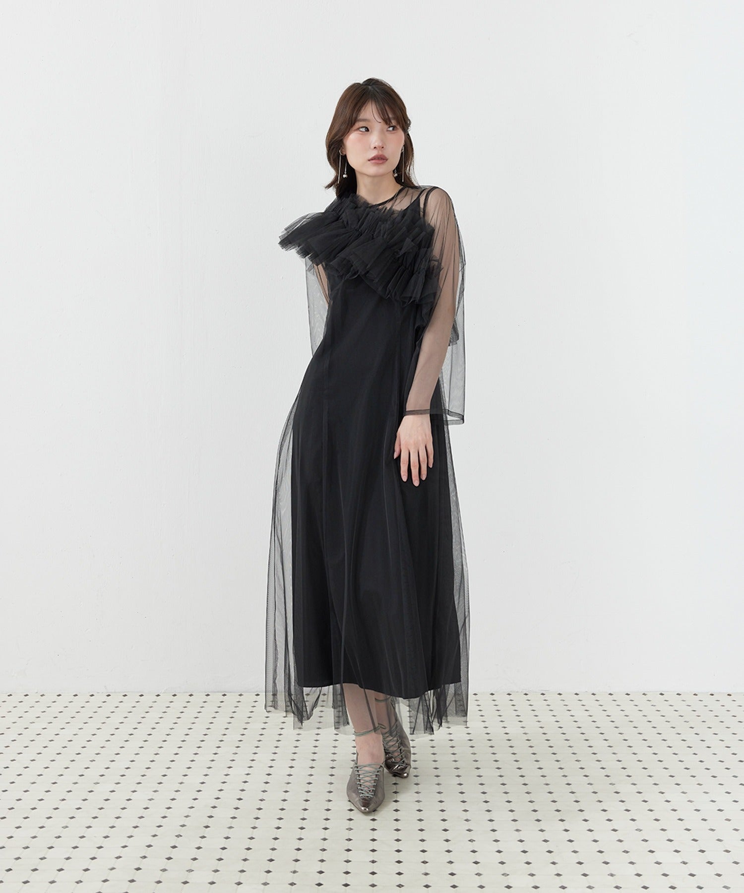 167cm / 着用 M / ブラック