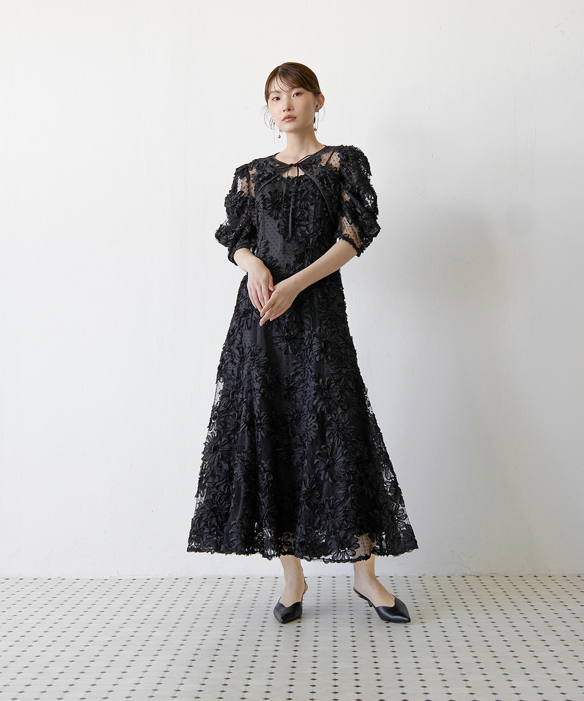 167cm / 着用 M / ブラック