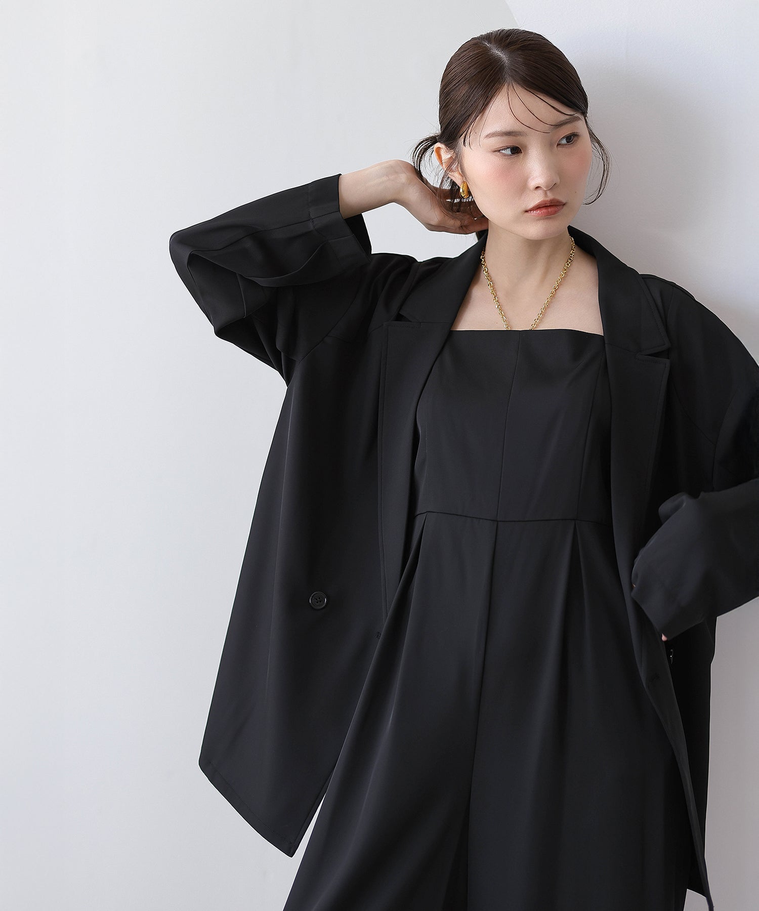 ジャケット セットアップ パンツドレス パーティー