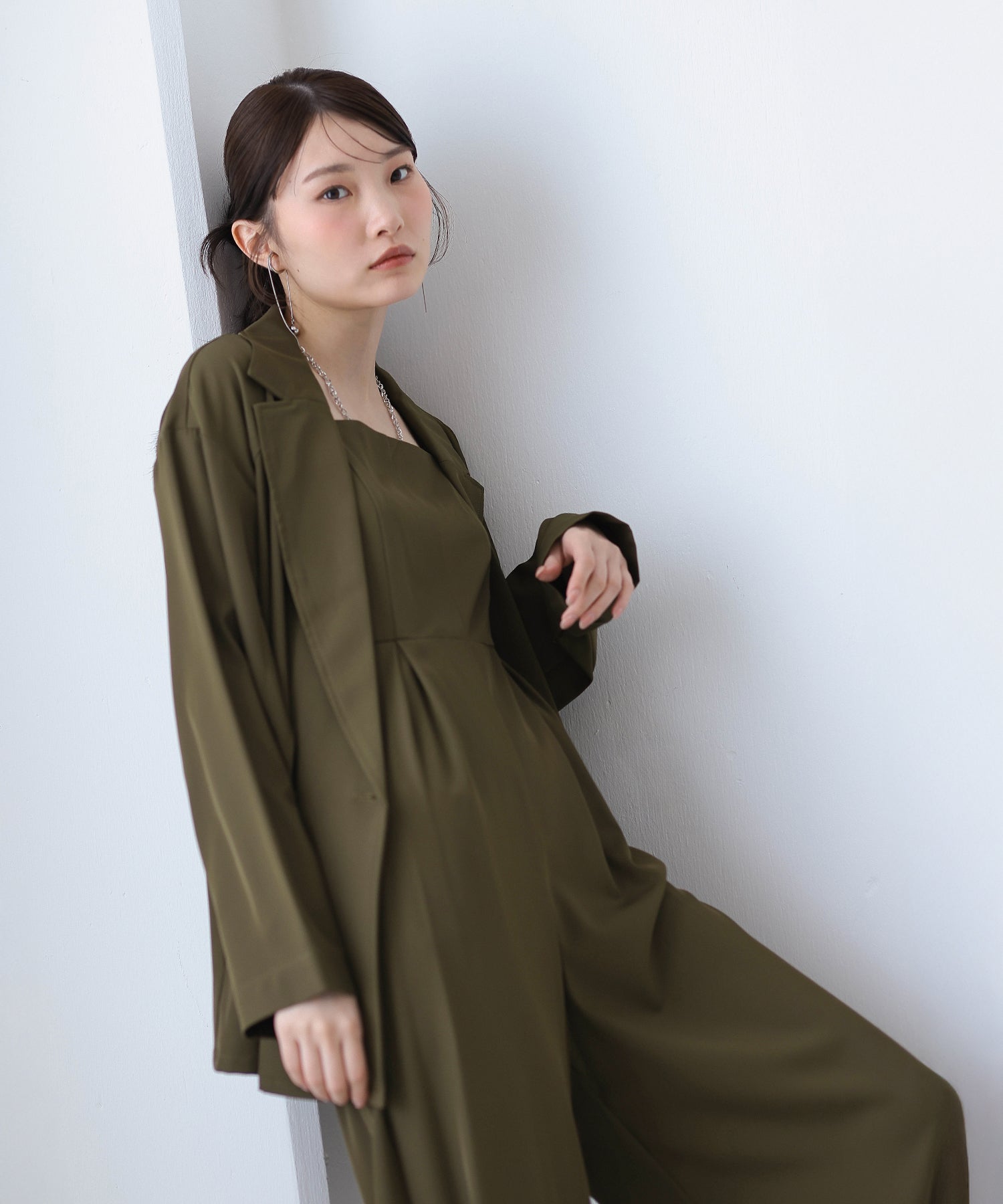 ジャケット セットアップ パンツドレス パーティー