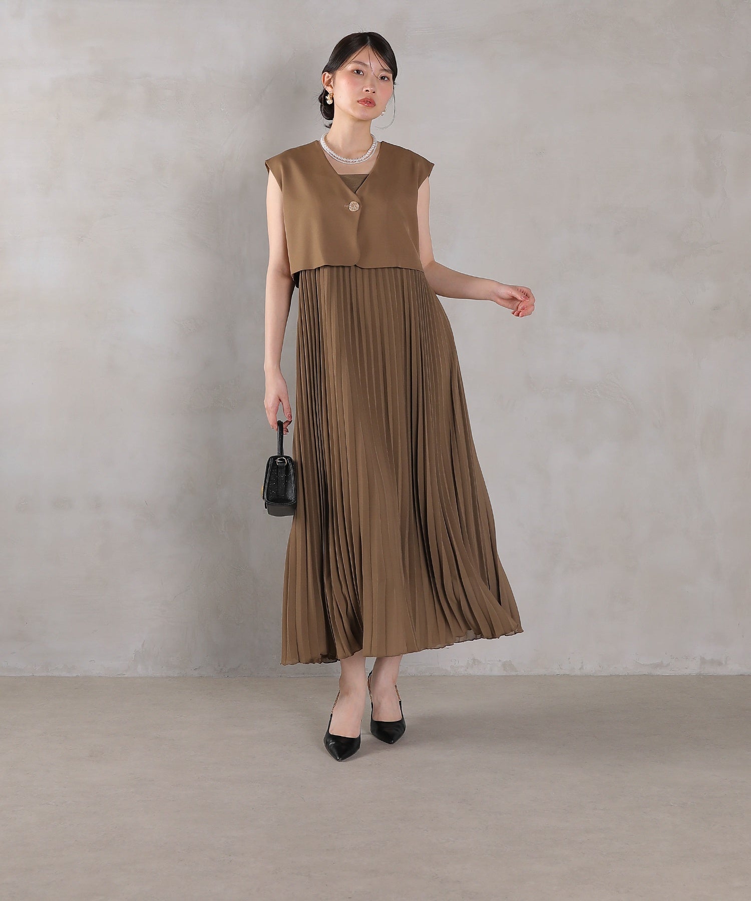 167cm / 着用 M / モカ