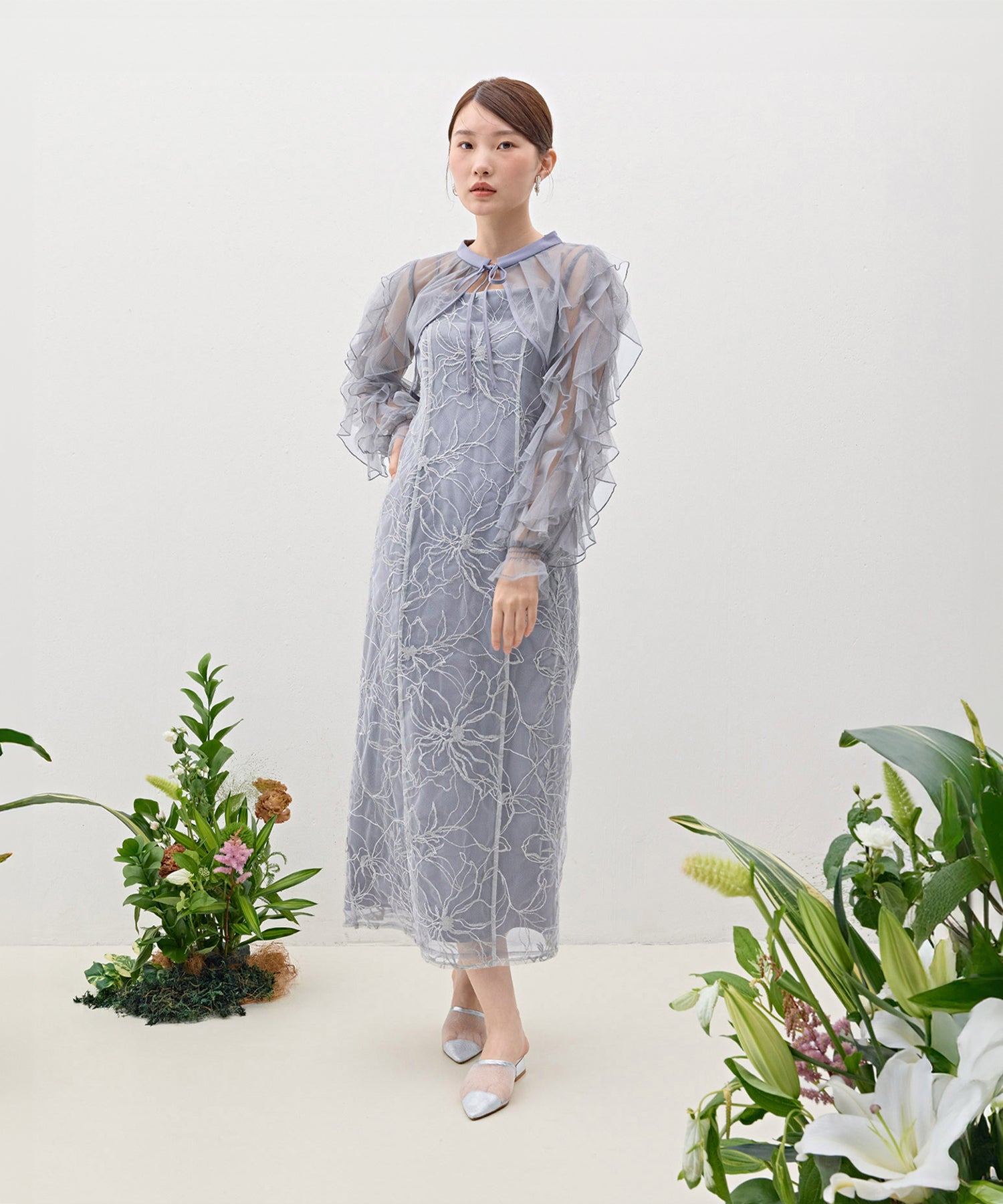 167cm / 着用 M / ライトグレー