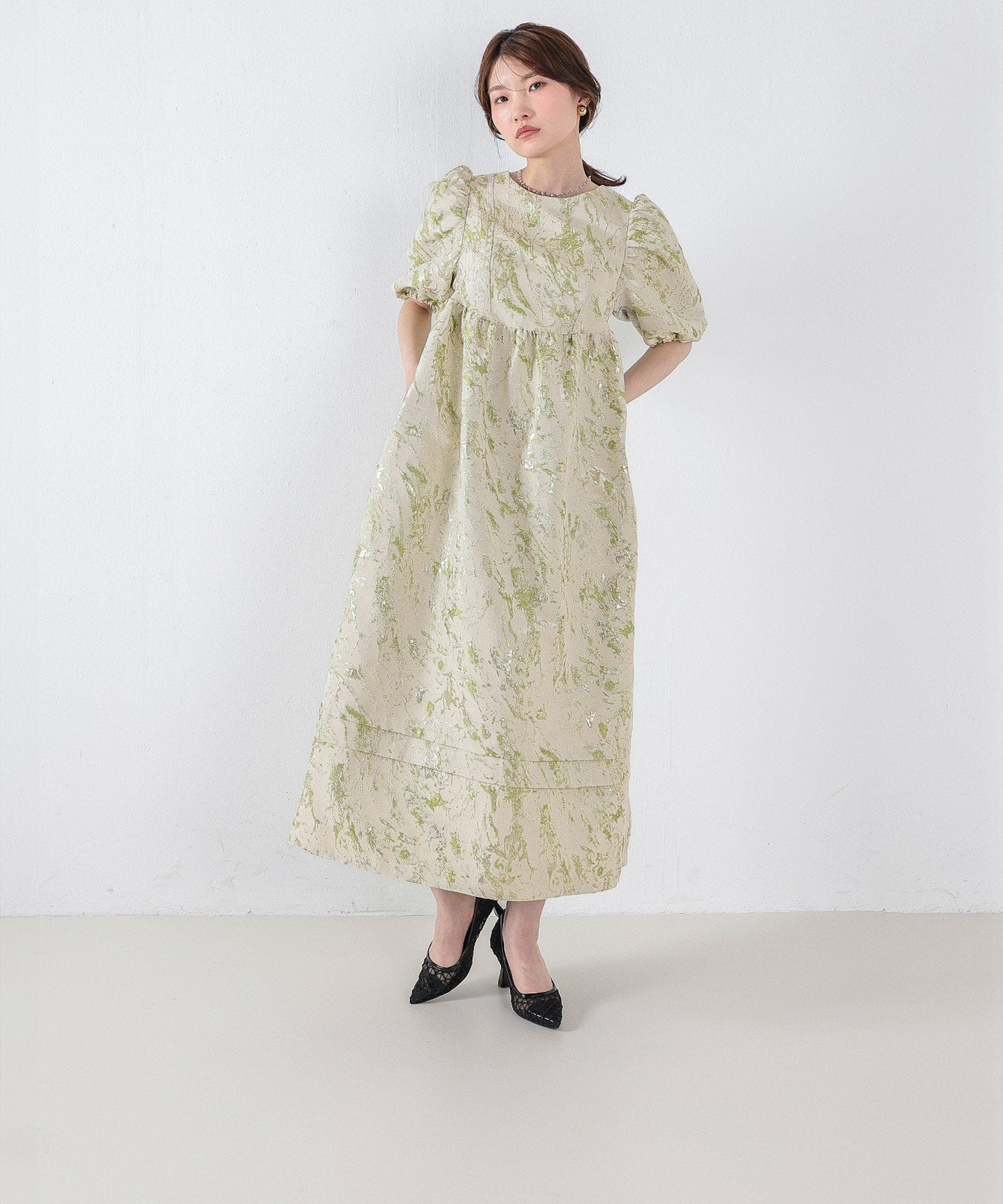 167cm / 着用 M / グリーン