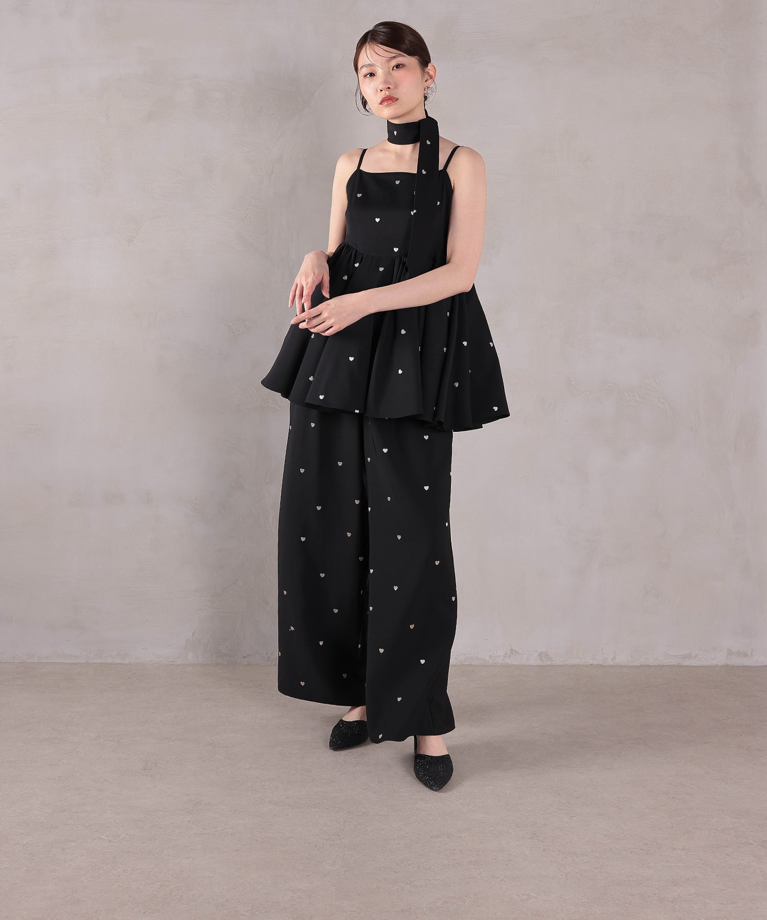 167cm / 着用 M / ブラック