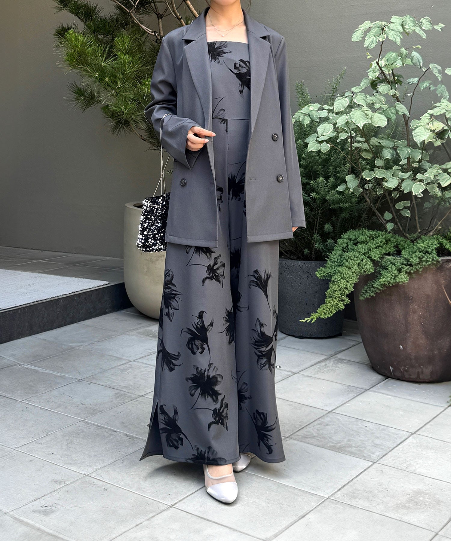 身長 157cm / 着用 M <br>普段着 M / 骨格ウェーブ