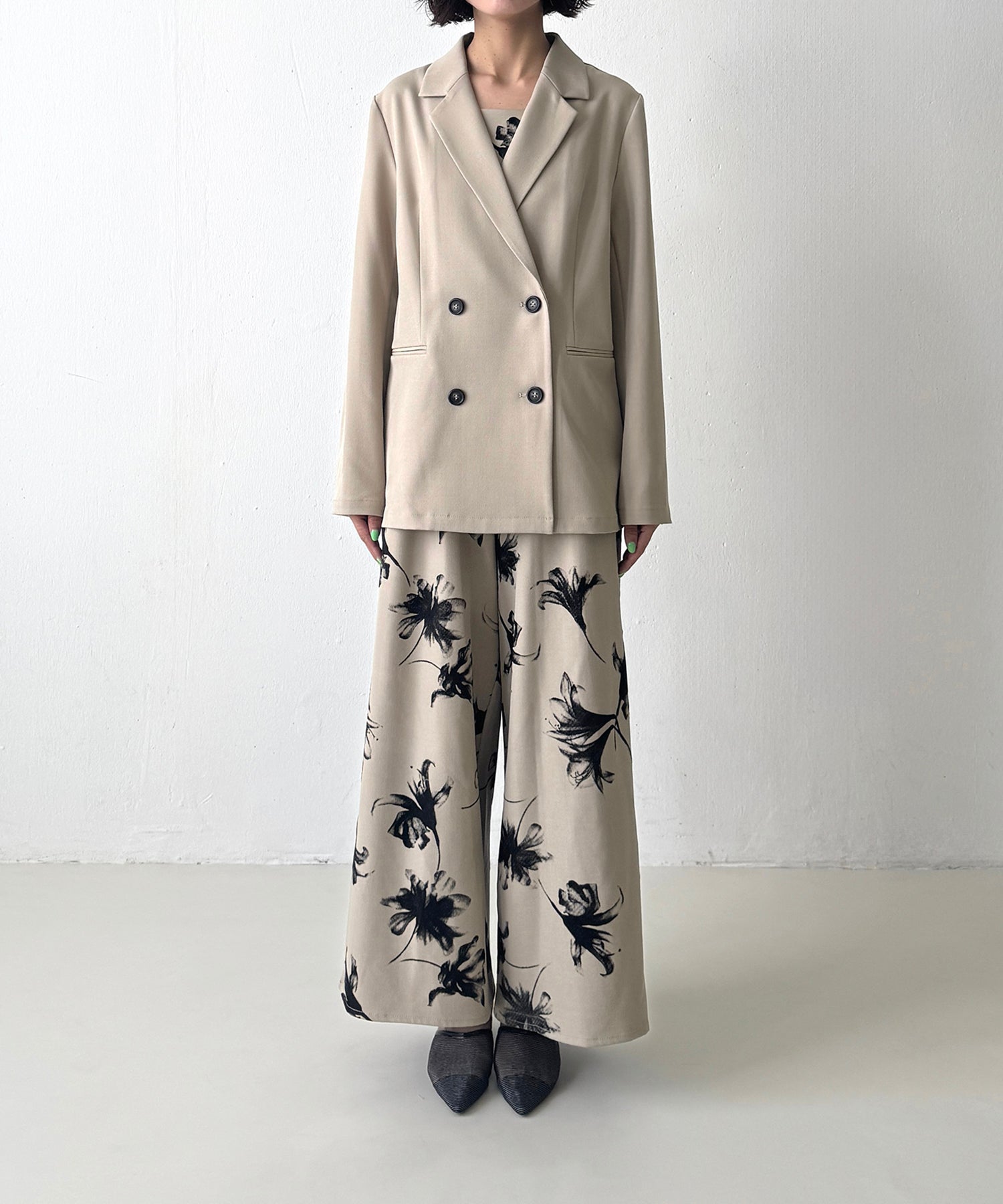 身長 163cm / 着用 M<br> 普段着 M / 骨格ウェーブ