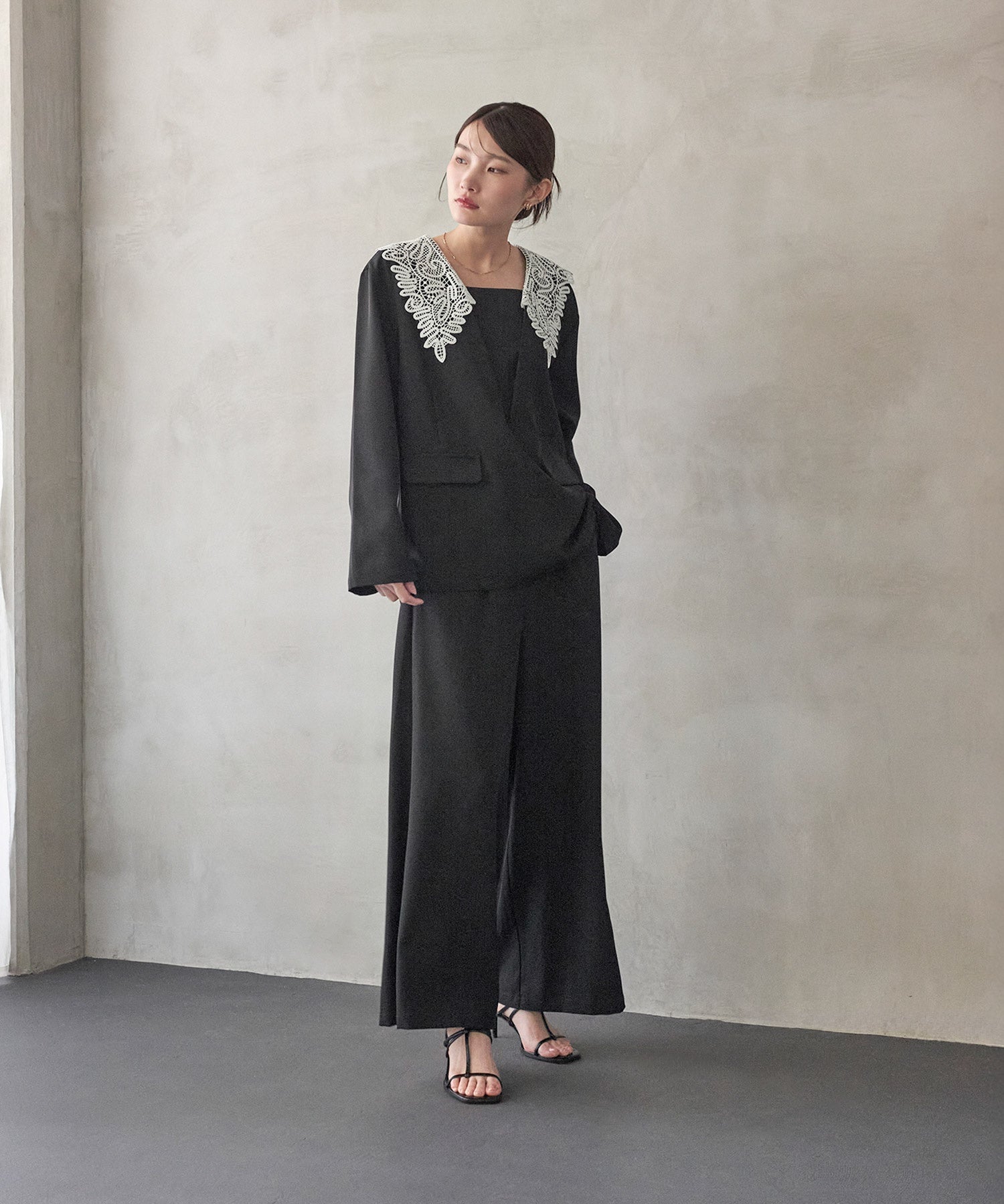 167cm / 着用 M / ブラック