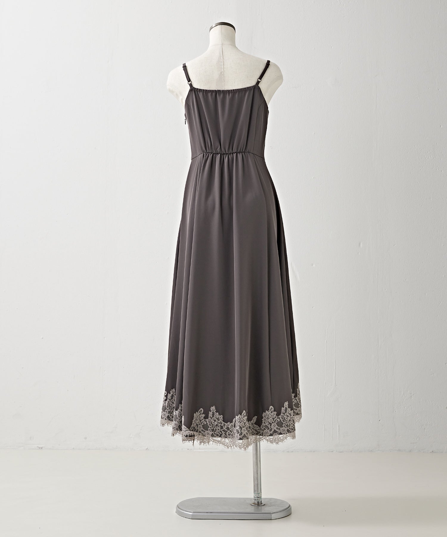 ポイントレースヘムラインドレス2点セット
