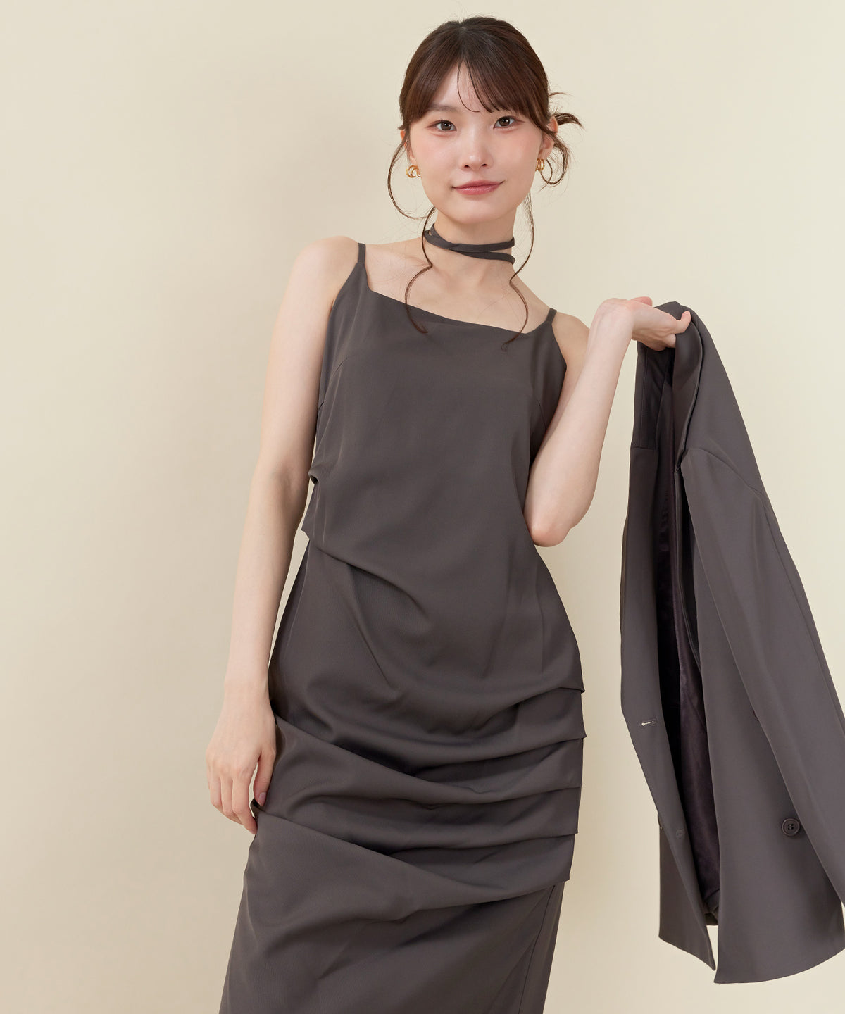 ドレープIラインドレスセットアップ