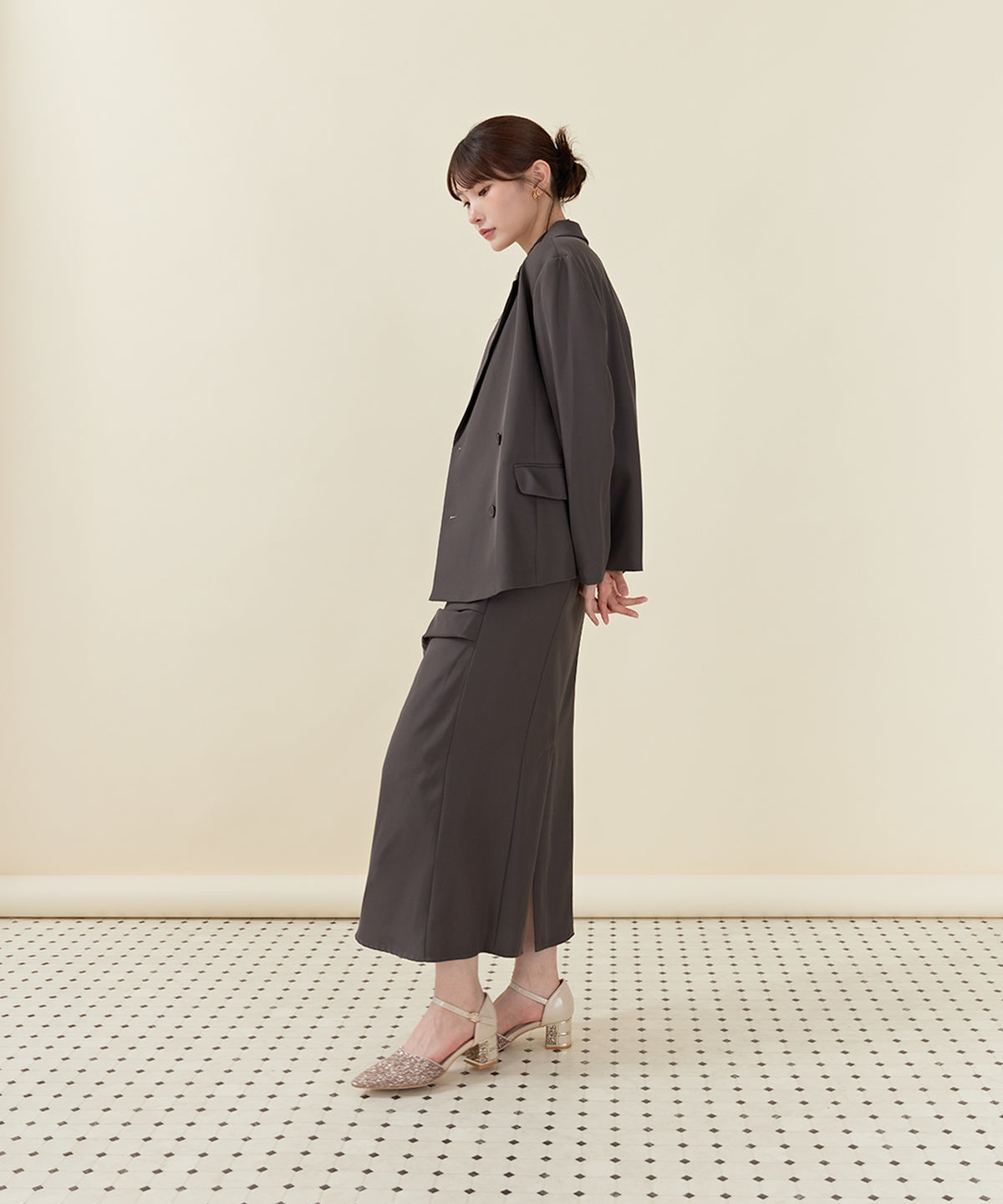 ドレープIラインドレスセットアップ