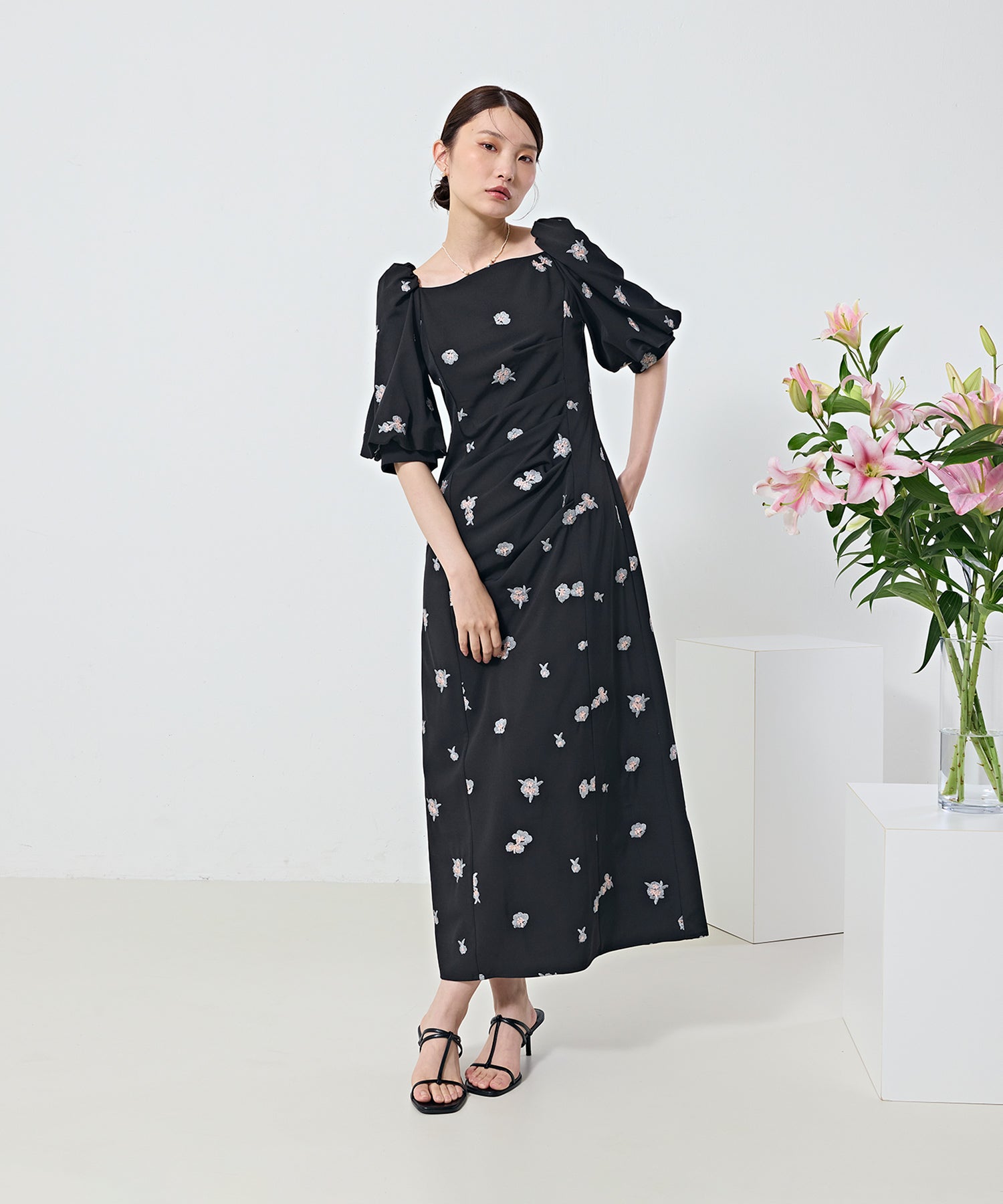 167cm / 着用 M / ブラック