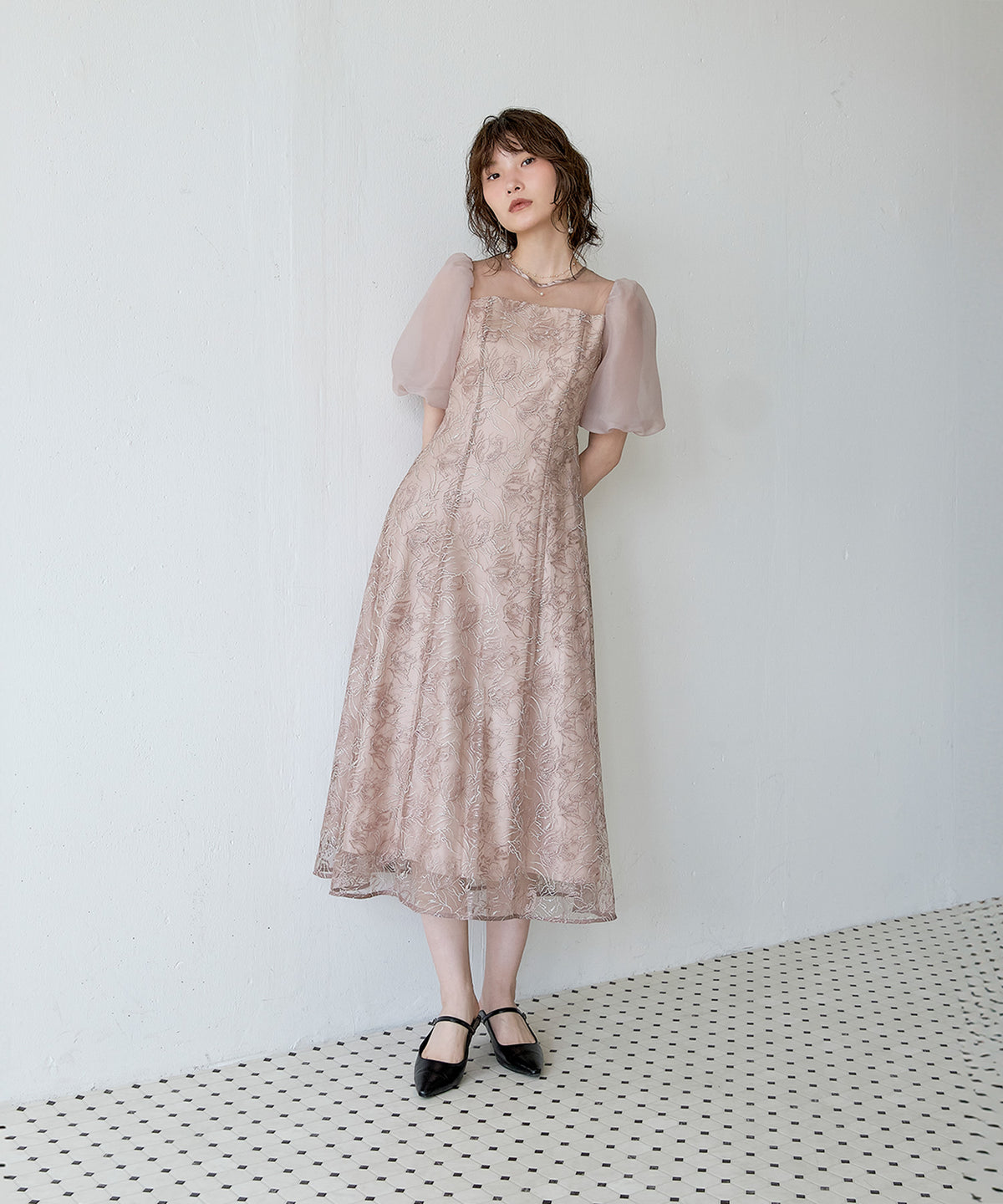 167cm / 着用 M / ピンク