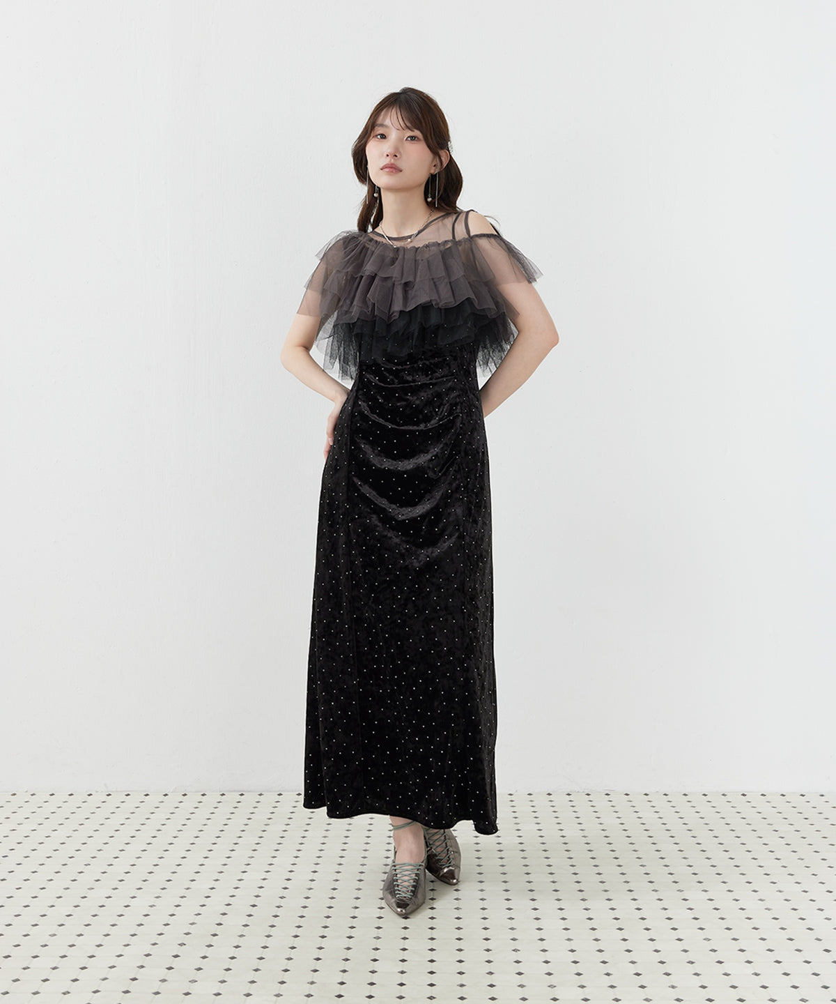 167cm / 着用 M / ブラック