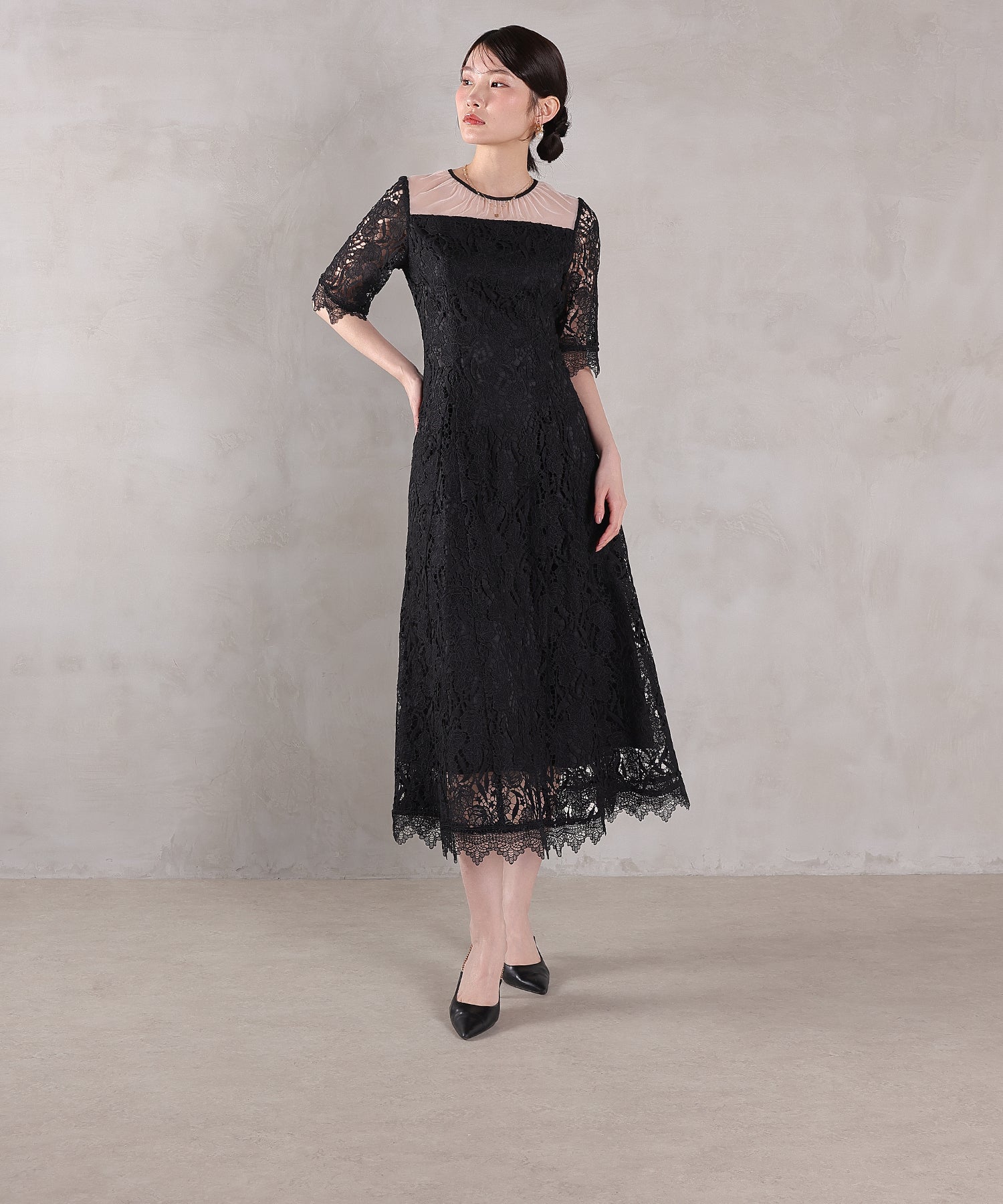 167cm / 着用 M / ブラック