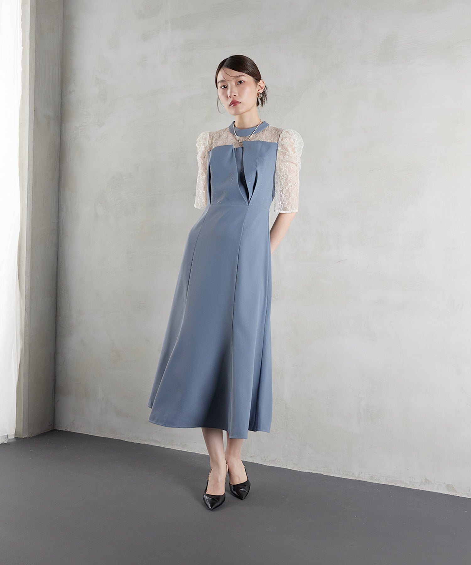 167cm / 着用 M / ブルー系その他
