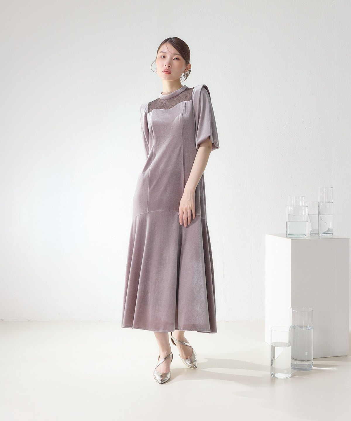 167cm / 着用 M / ライラック