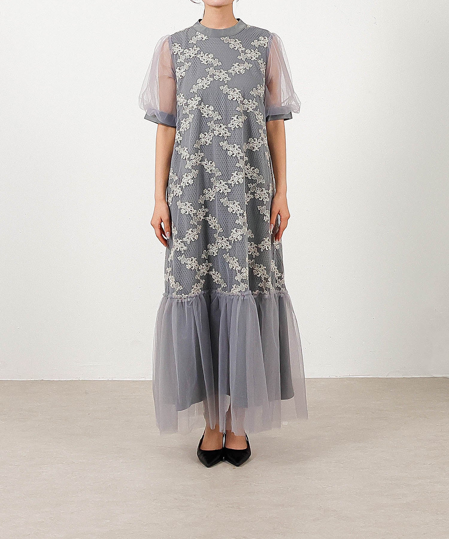 身長 154cm / 着用 M<br>
普段着 SS or S / 骨格ウェーブ