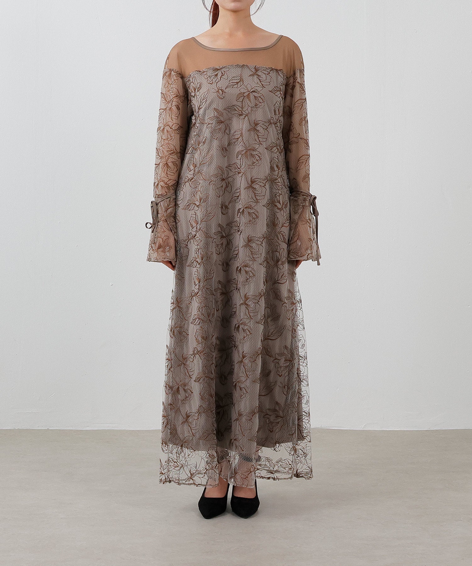 身長154cm / 着用 M<br>
普段着 SS or S / 骨格ウェーブ